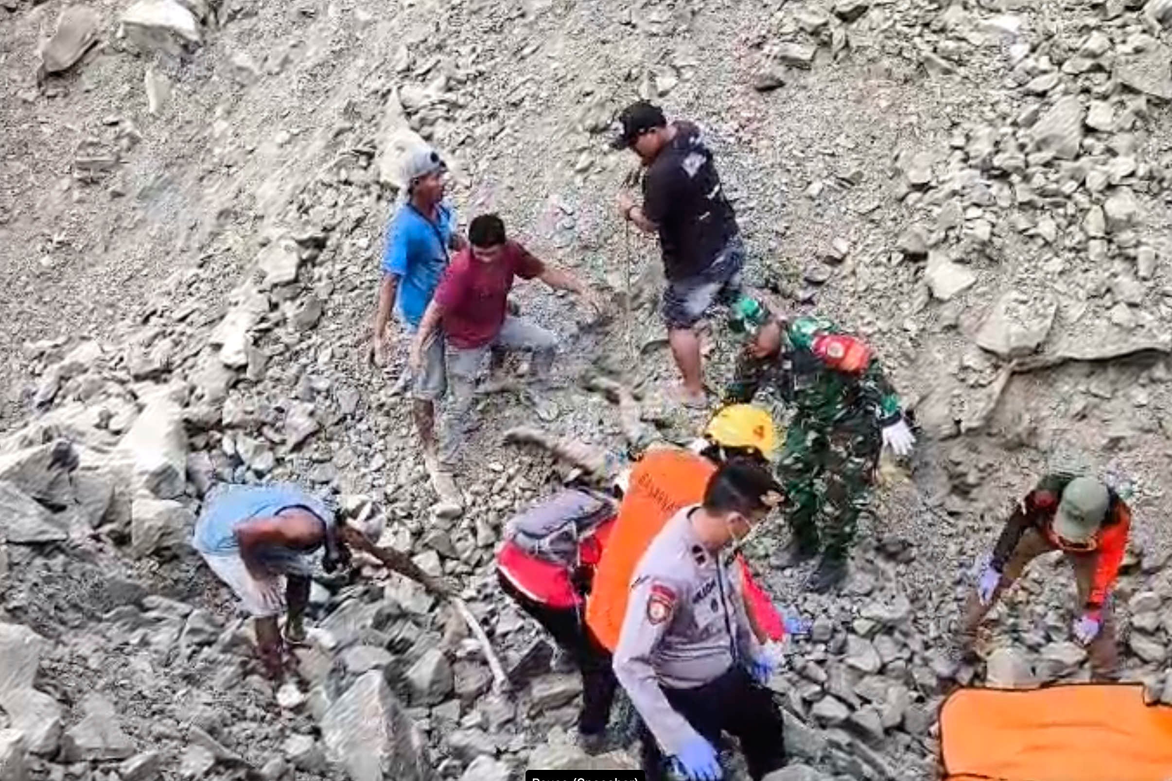 Indonesia Quarry Collapse