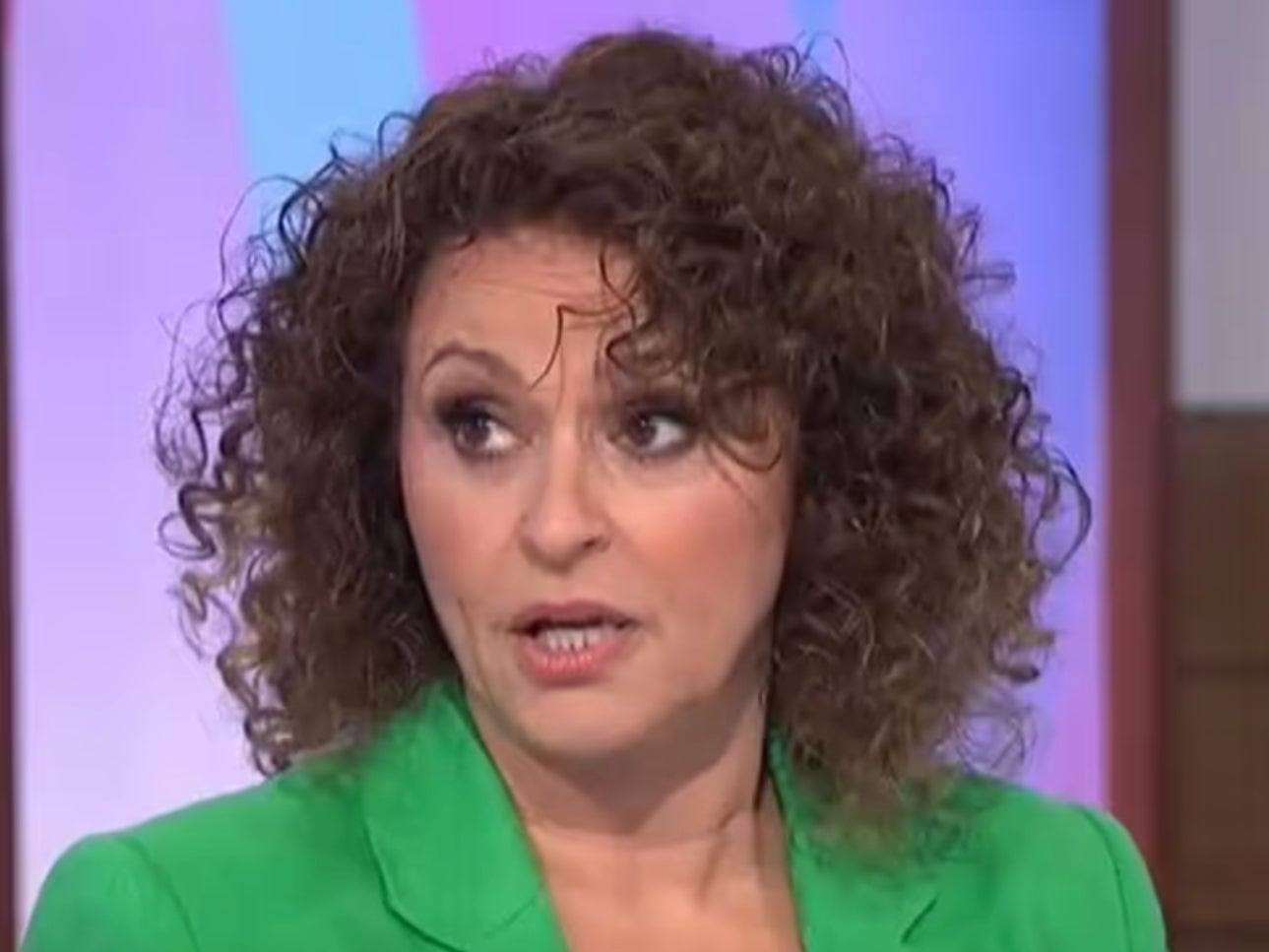 Nadia Sawalha is in fear of her ‘Loose Women’ job