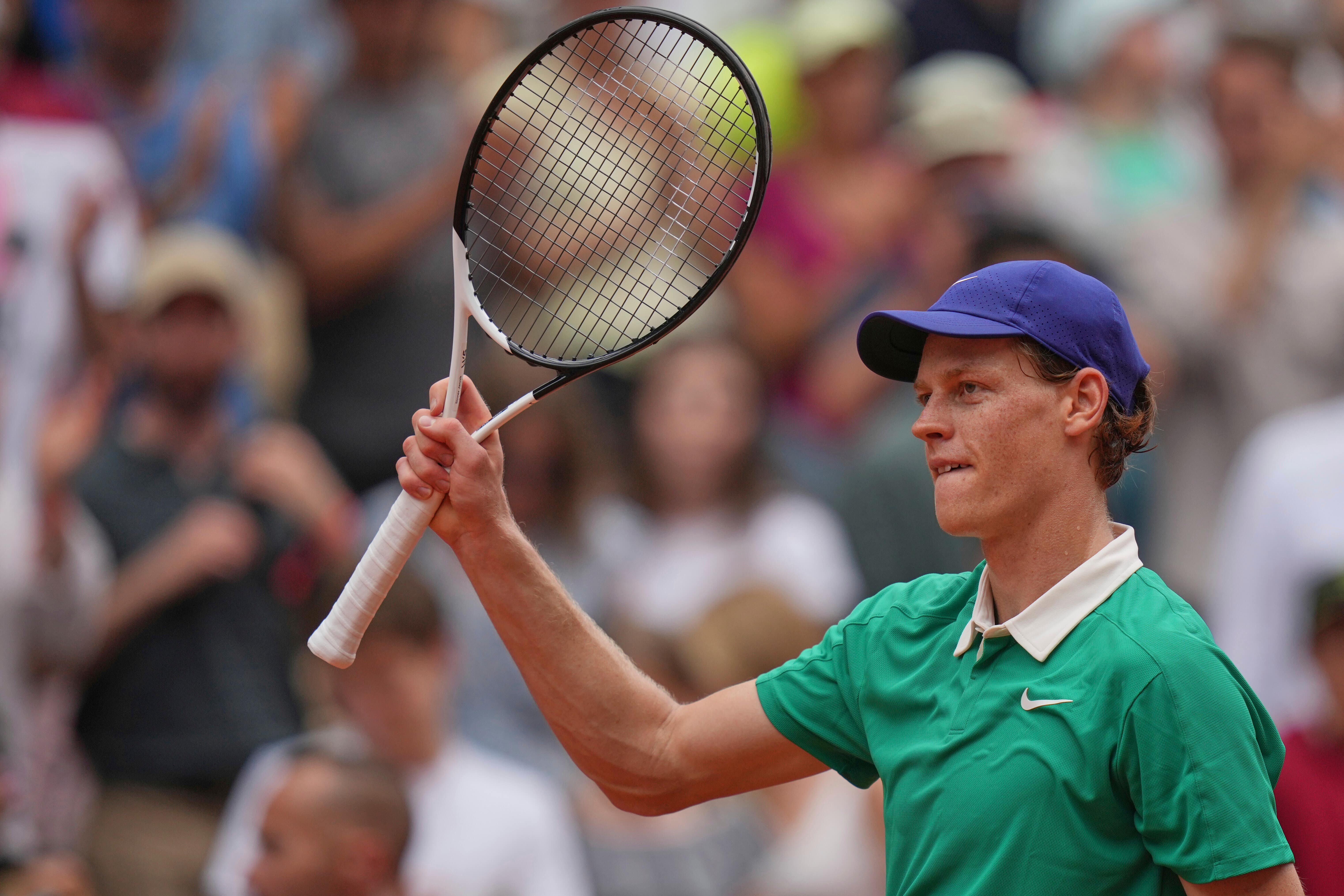 Jannik Sinner is into round four (Thibault Camus/AP)