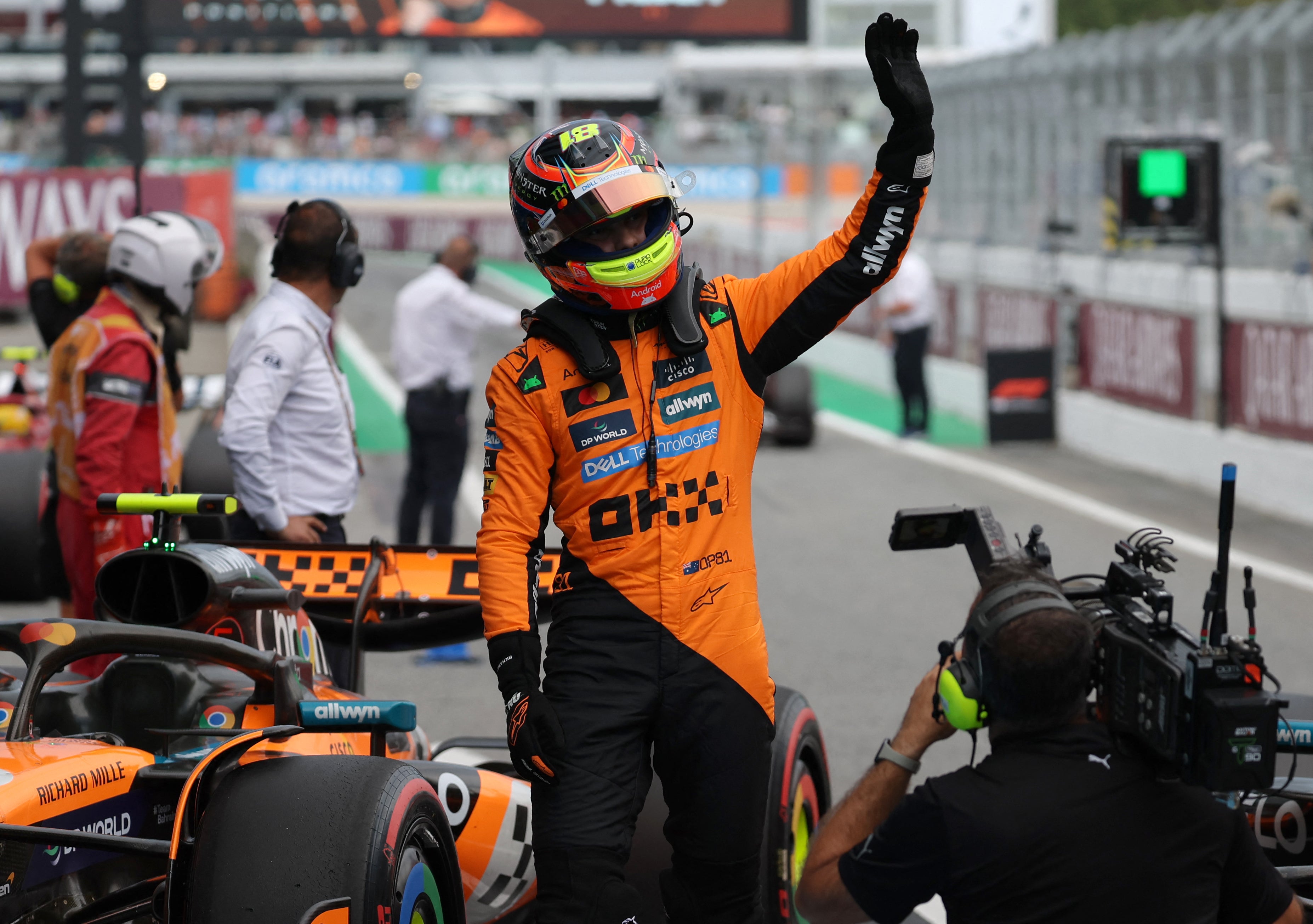 F1 Spanish GP LIVE: Qualifying result and race start time as Piastri wins McLaren battle for pole