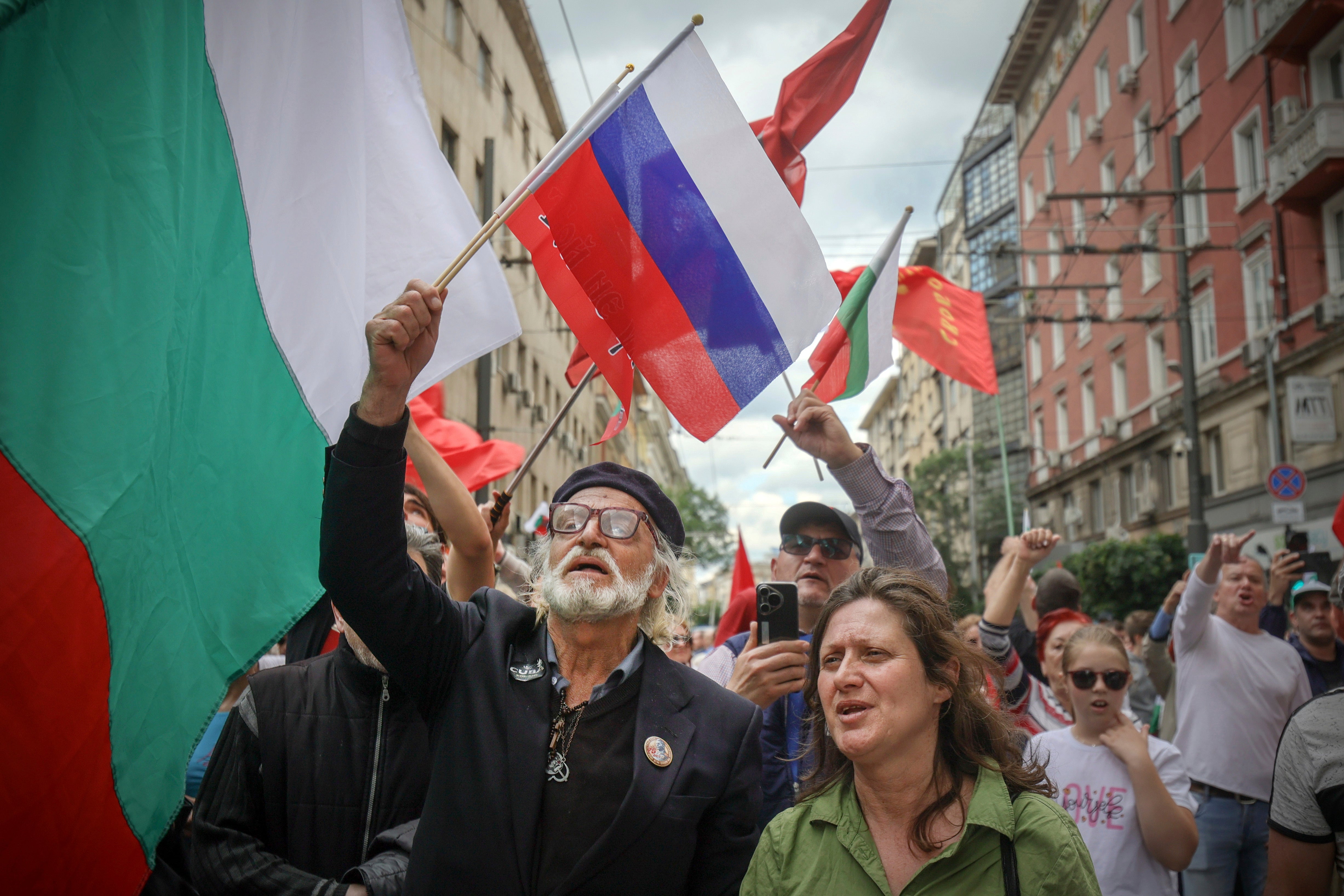 Bulgaria Eurozone Protest