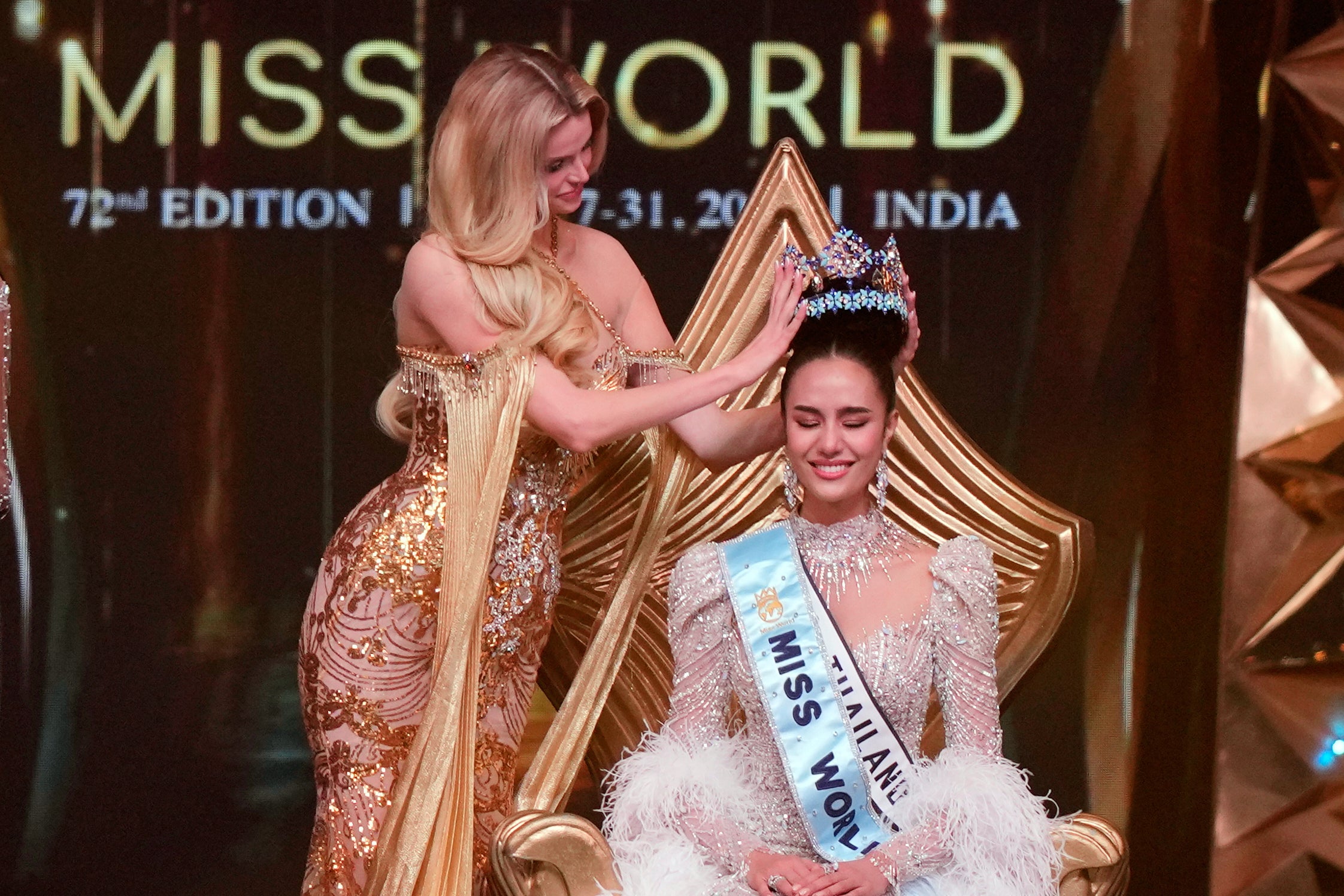 Opal Suchata Chuangsri has been crowned Miss World