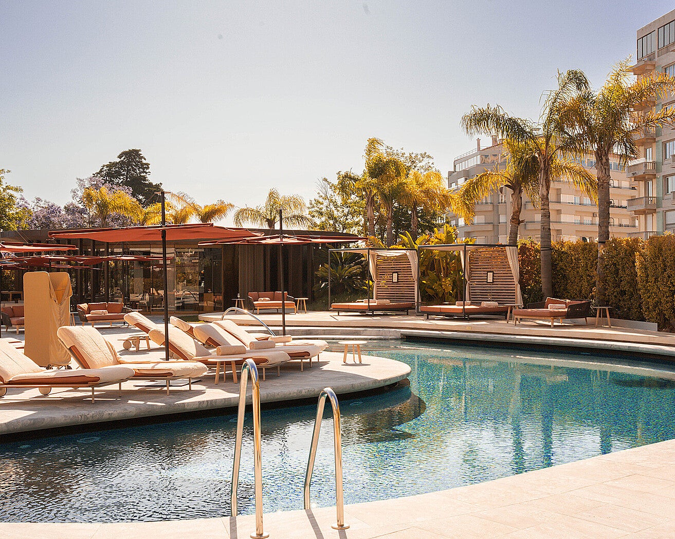 Burn off Michelin-star meals at the Four Seasons Hotel Ritz Lisbon’s 18-metre pool