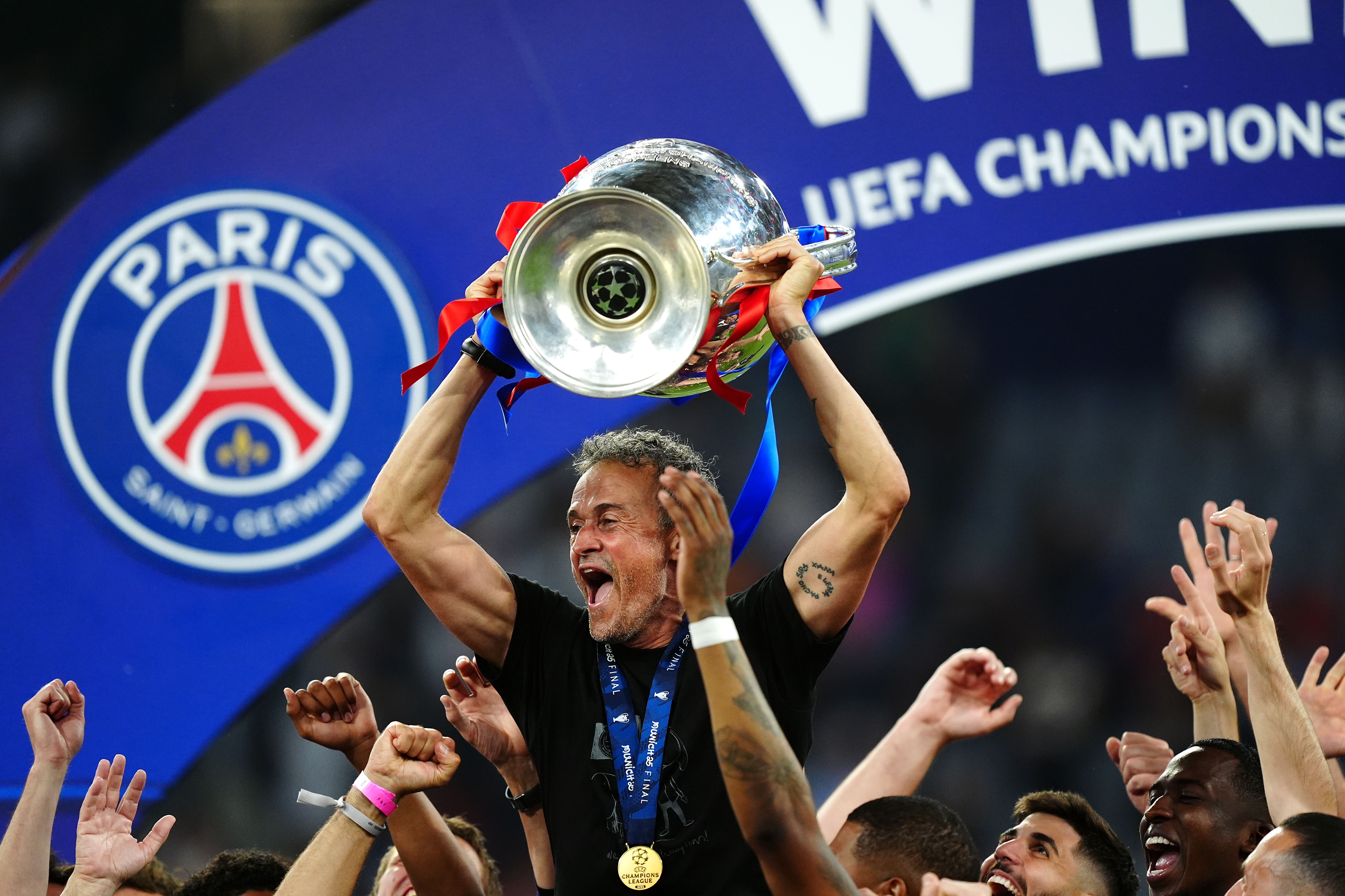 Luis Enrique ’emotional’ at tribute to his daughter after Champions League win