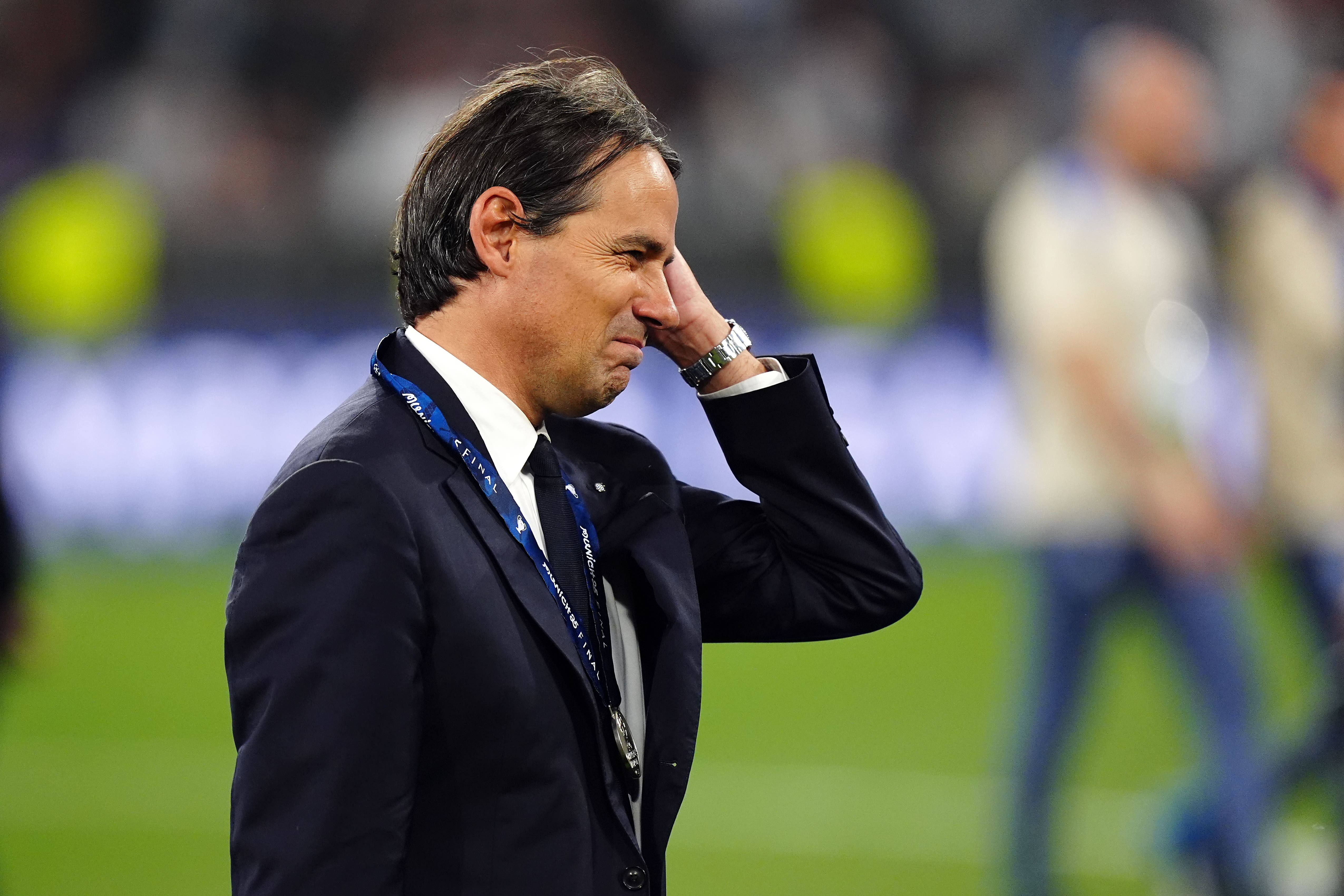 Simone Inzaghi led Inter Milan to two Champions League finals in three seasons