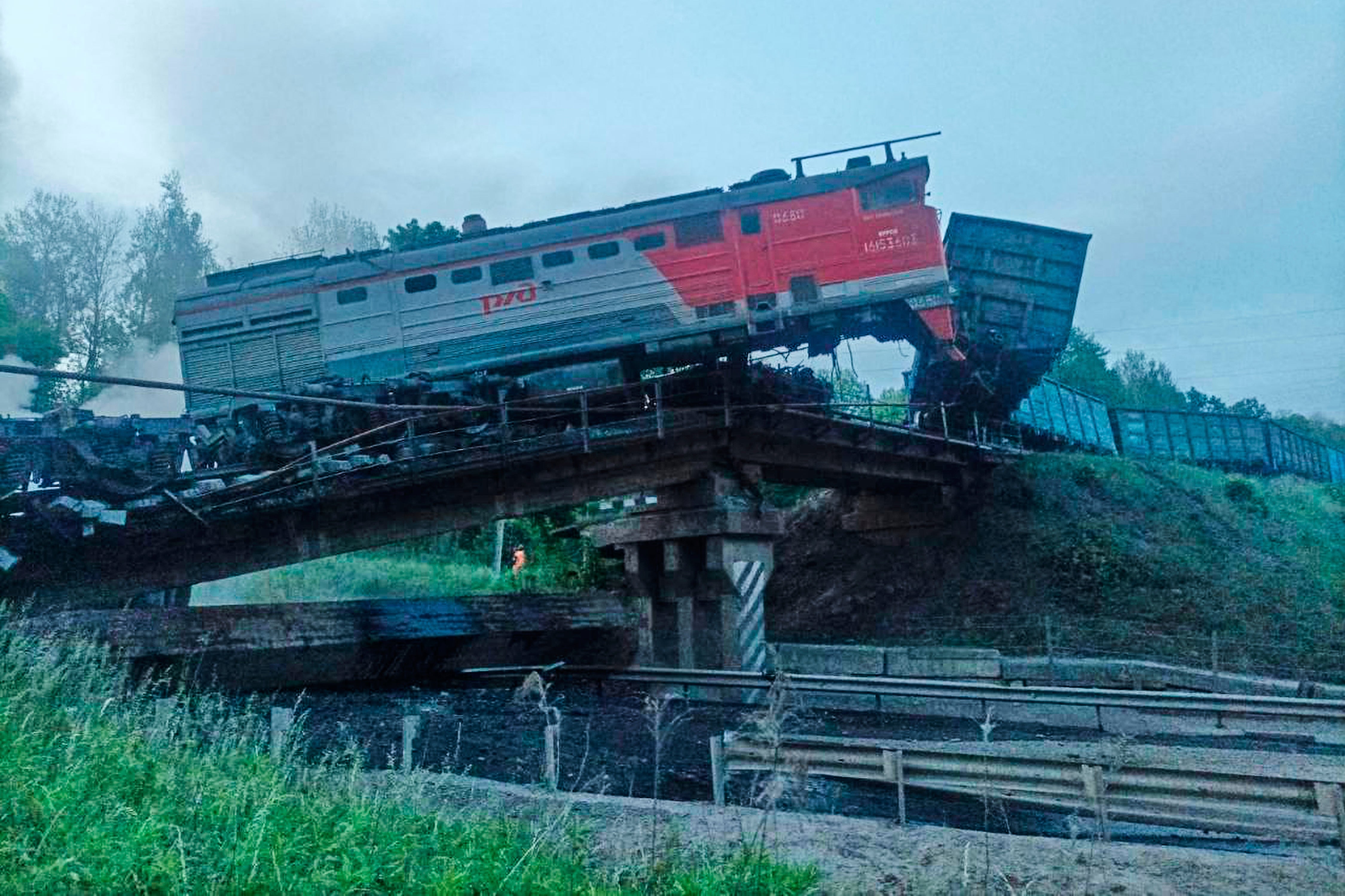 Russia Train Derailment