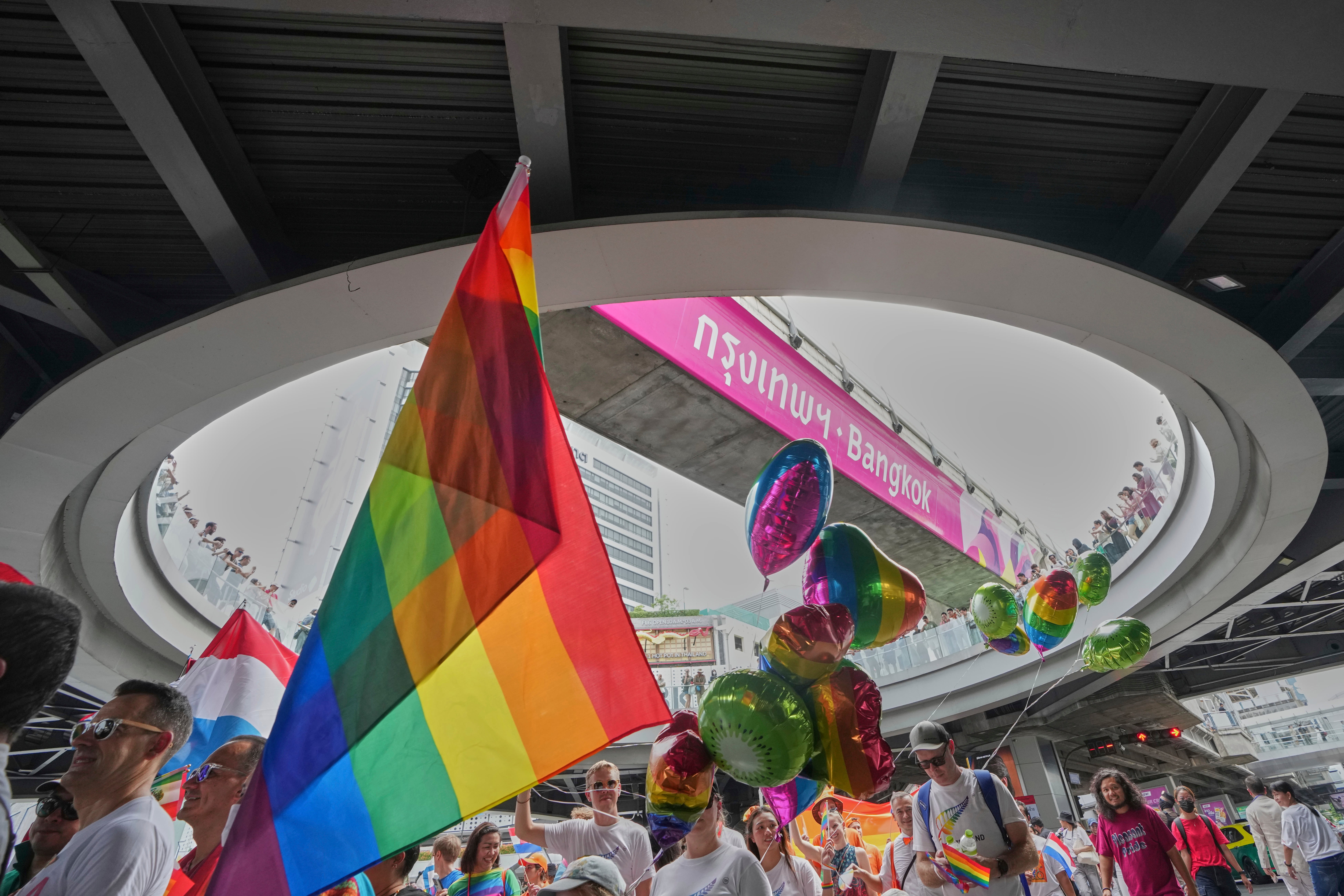 APTOPIX Thailand Pride Parade