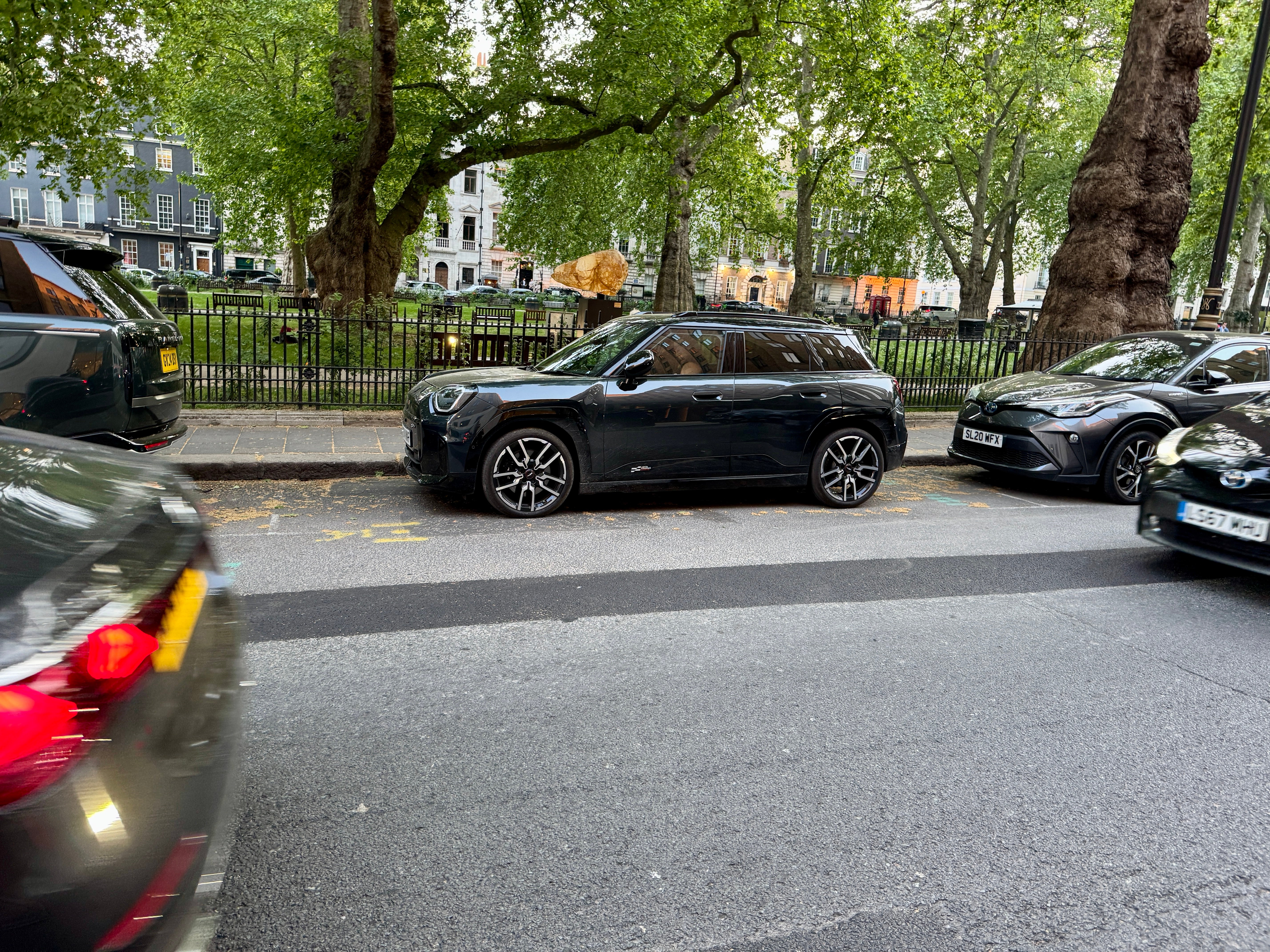 The Mini Aceman has proven perfect for driving (and parking) in central London
