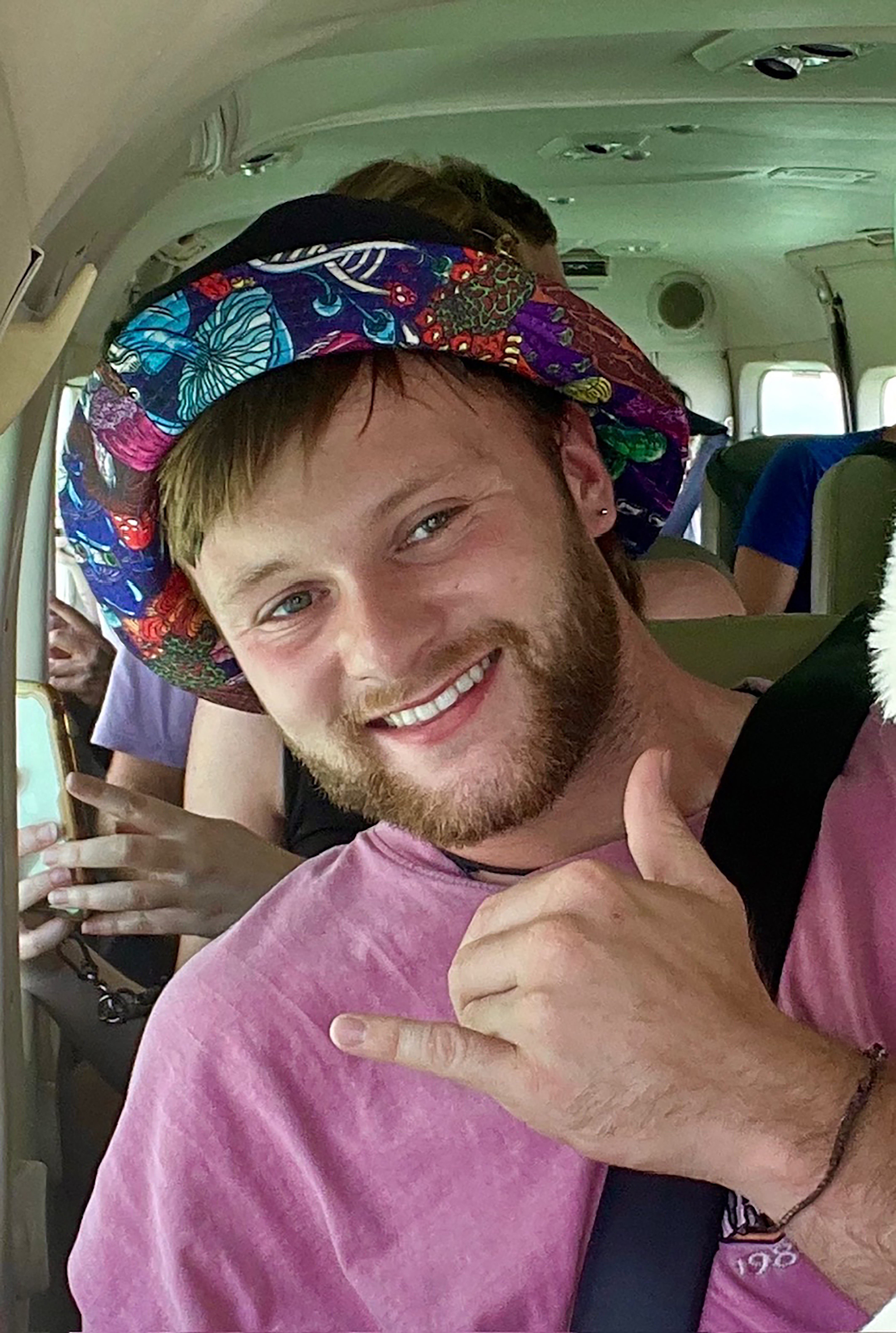 The 24-year-old was driving on the A34 near Manchester on Monday night when his car left the road and rolled before landing on its side