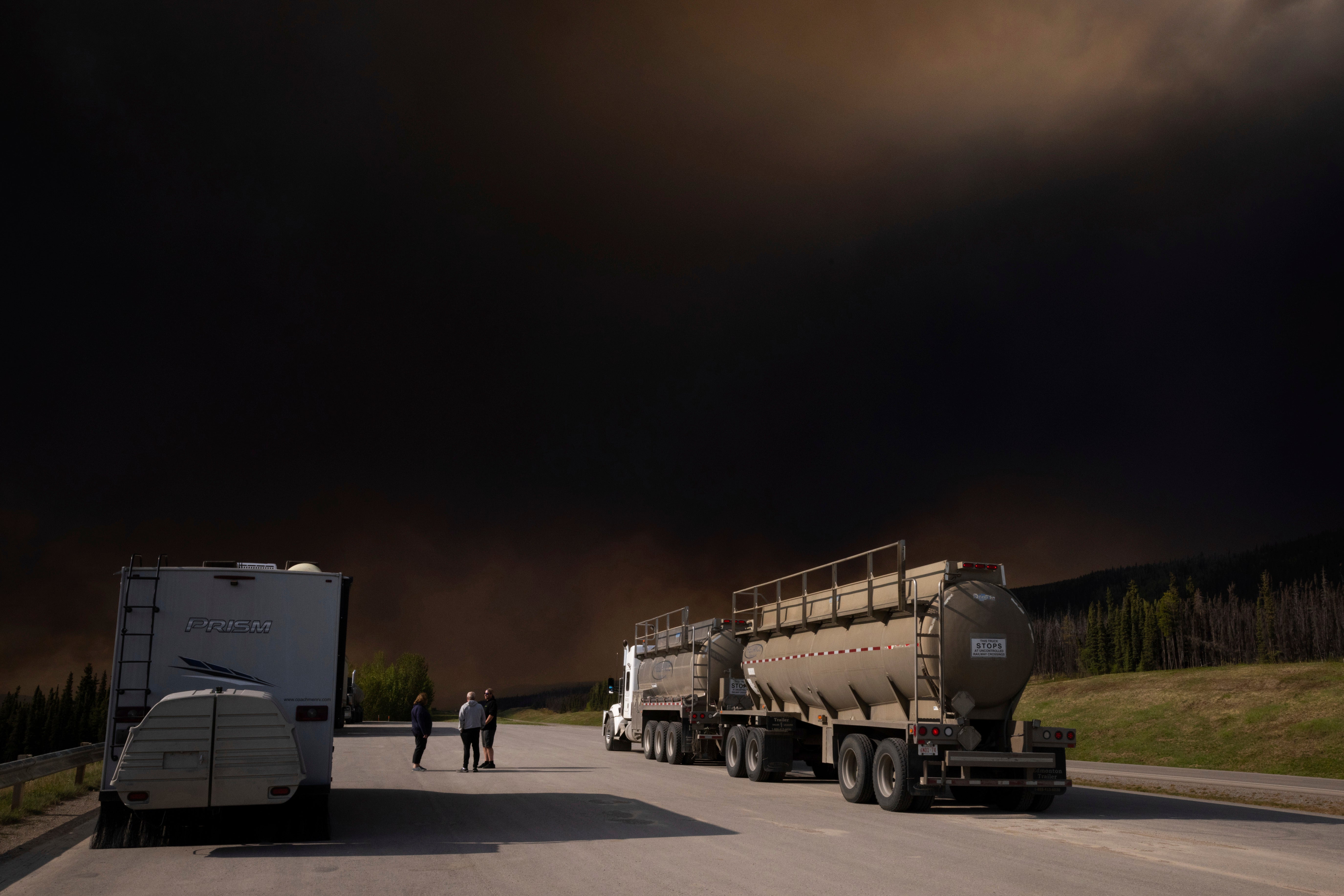 APTOPIX Canada Wildfires