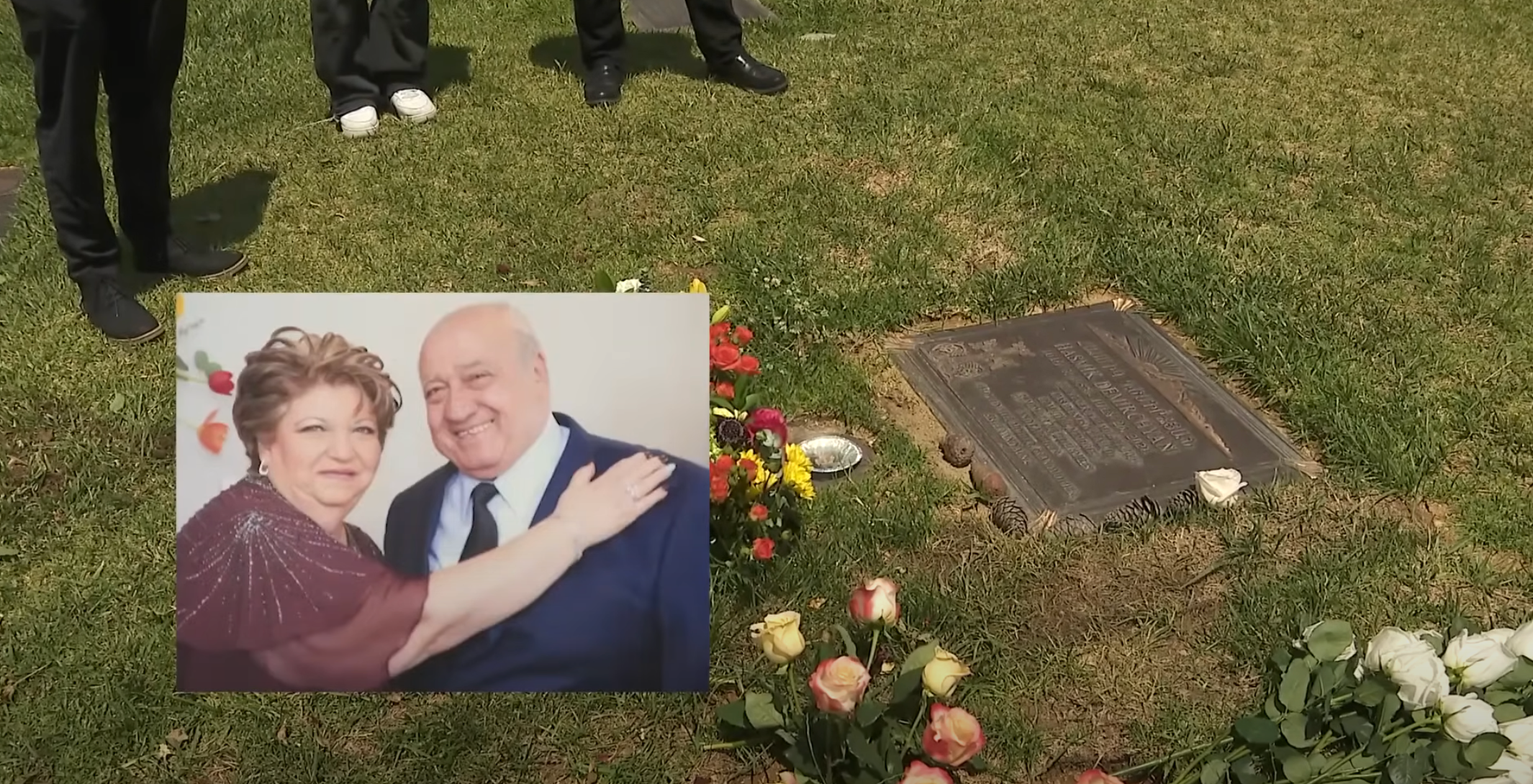 The family filed the lawsuit after learning their mother was not buried where they were told she was, while they were burying her husband.