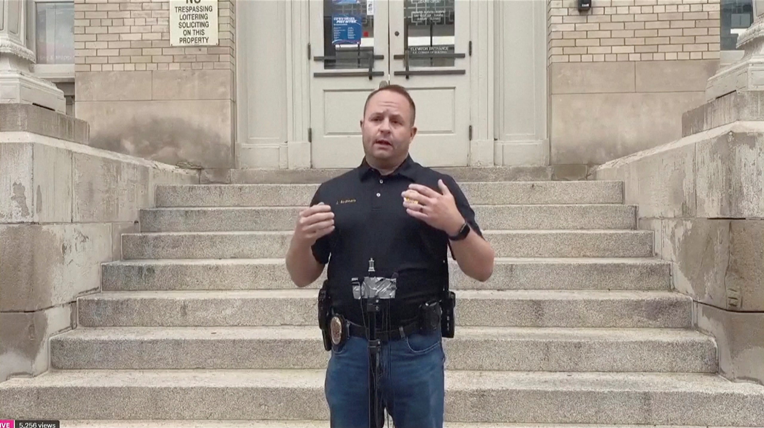 The Stephen Redfearn police chief restrained from the introduction of an attack