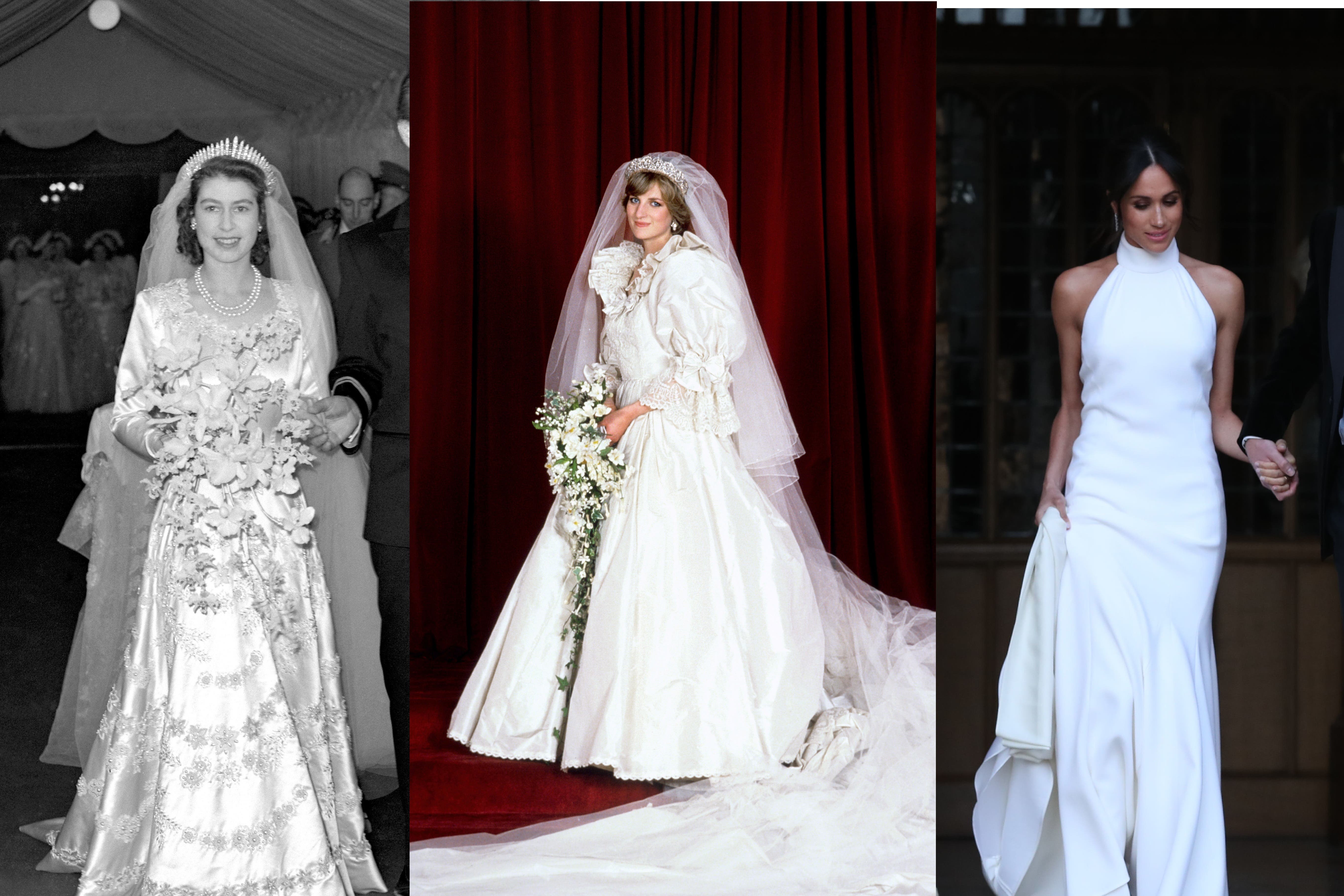 Here are 100 years of royal wedding dress trends (PA Archive/Steve Parsons/PA)