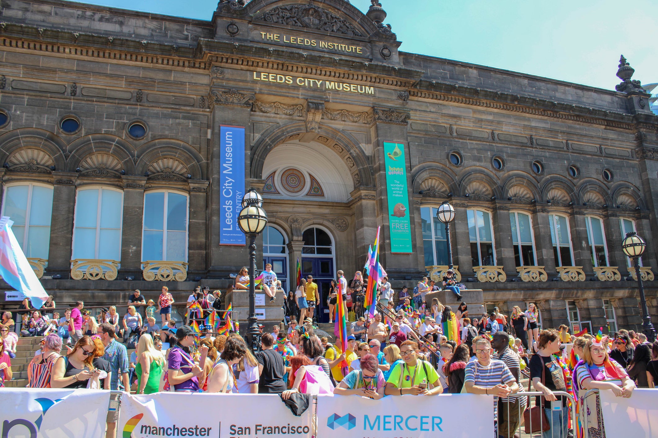 Leeds Pride is one of the largest free Pride events in the UK