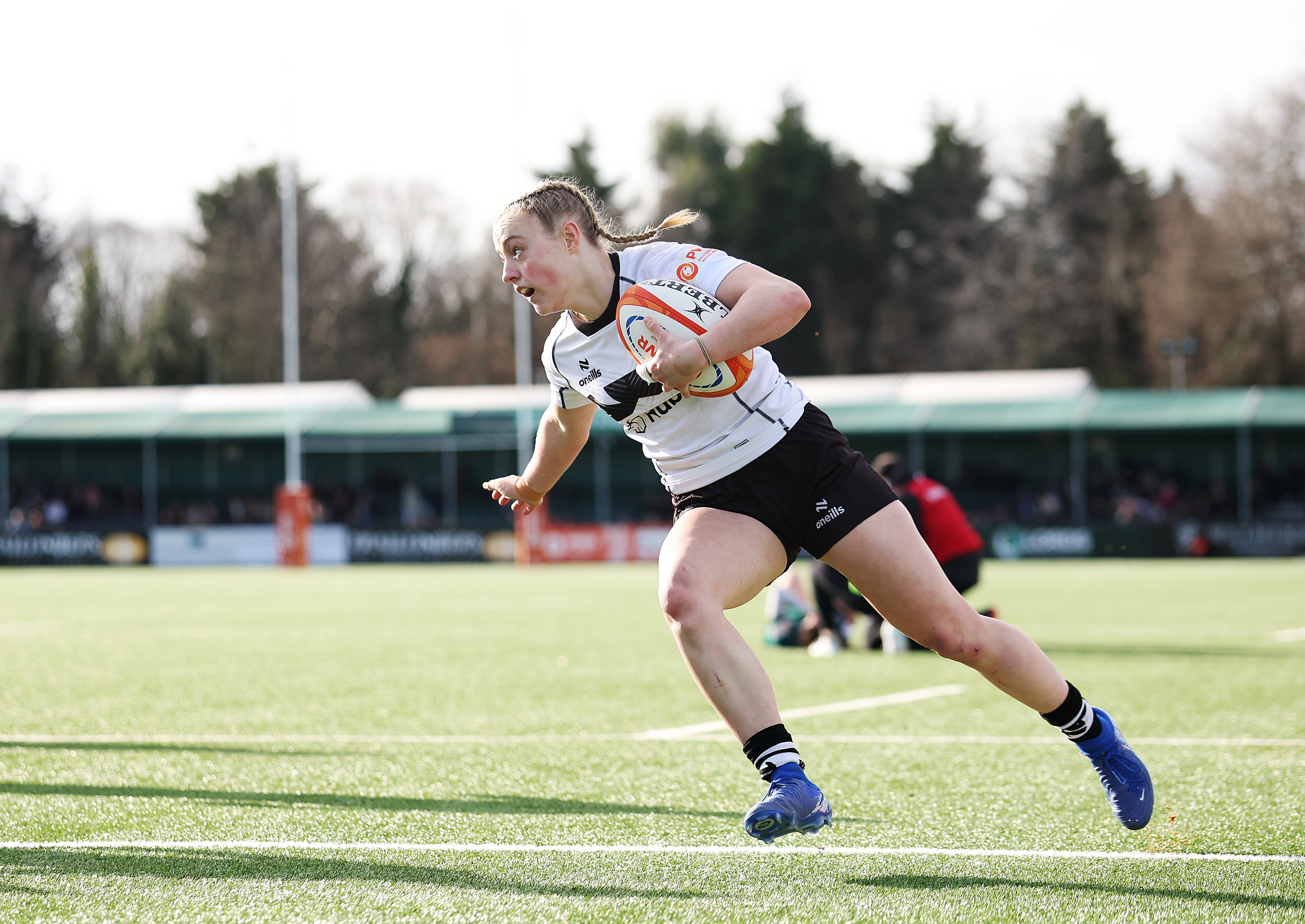 Millie David is a rising star on the wing who will hope to force her way into England's World Cup squad