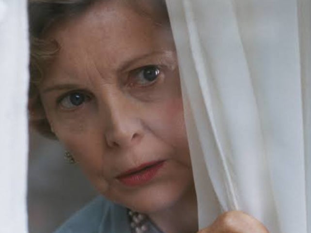 Barbara Ferris as Mrs Lawson in 1990 gangster film ‘The Krays’