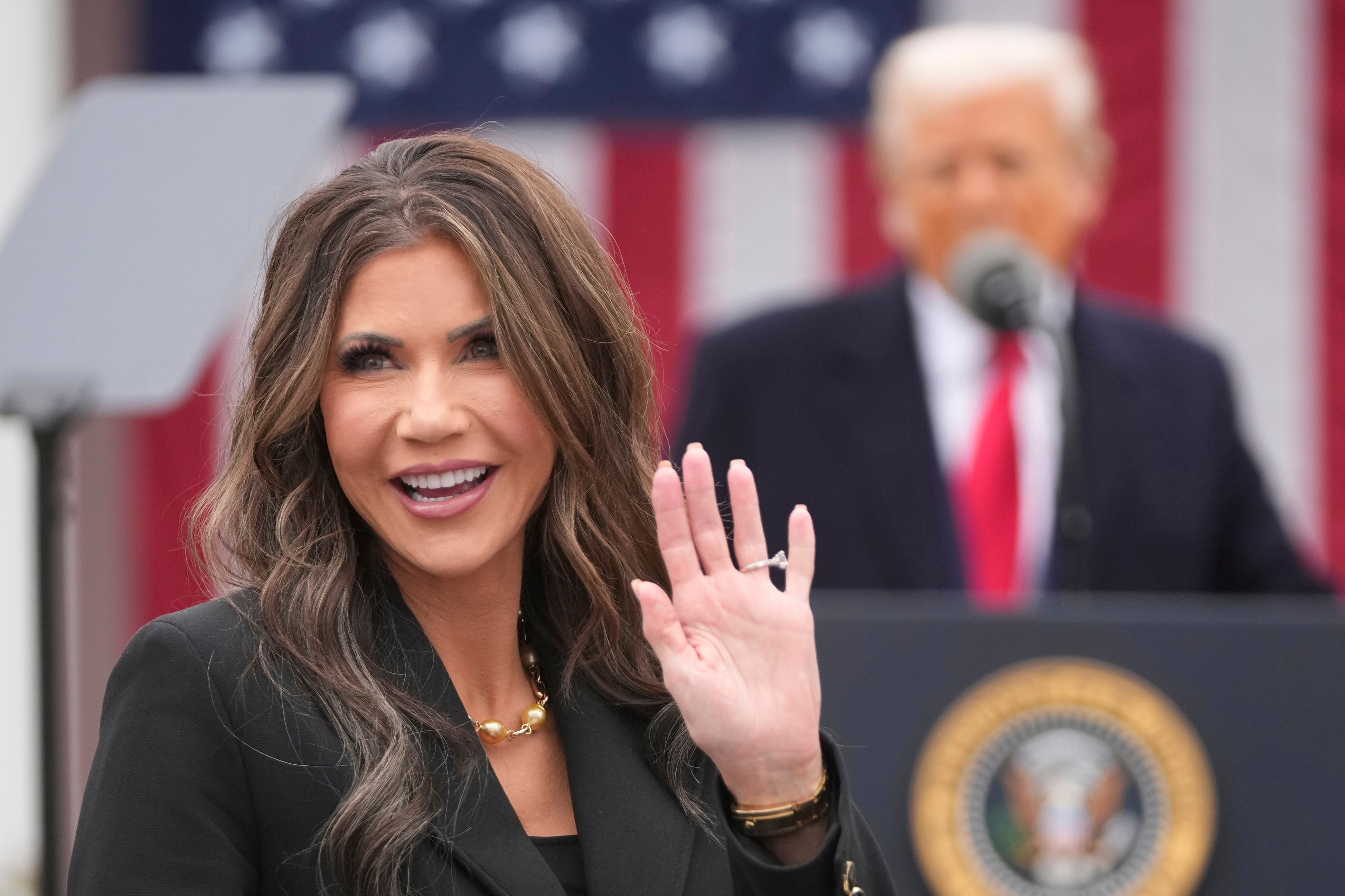 Kristi Noem had publicly hailed the arrest