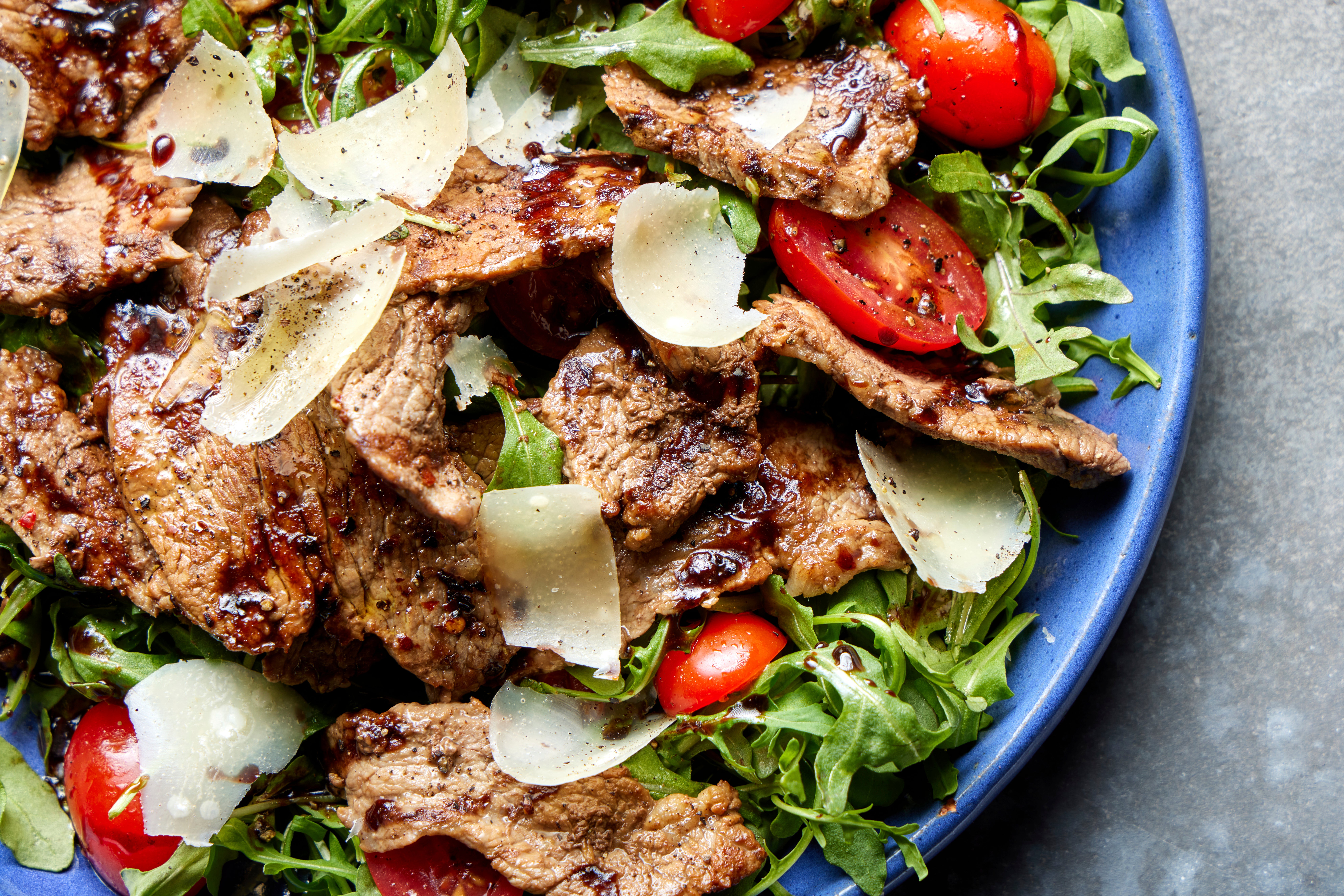 Food-MilkStreet-Steak Salad Balsamic Parm