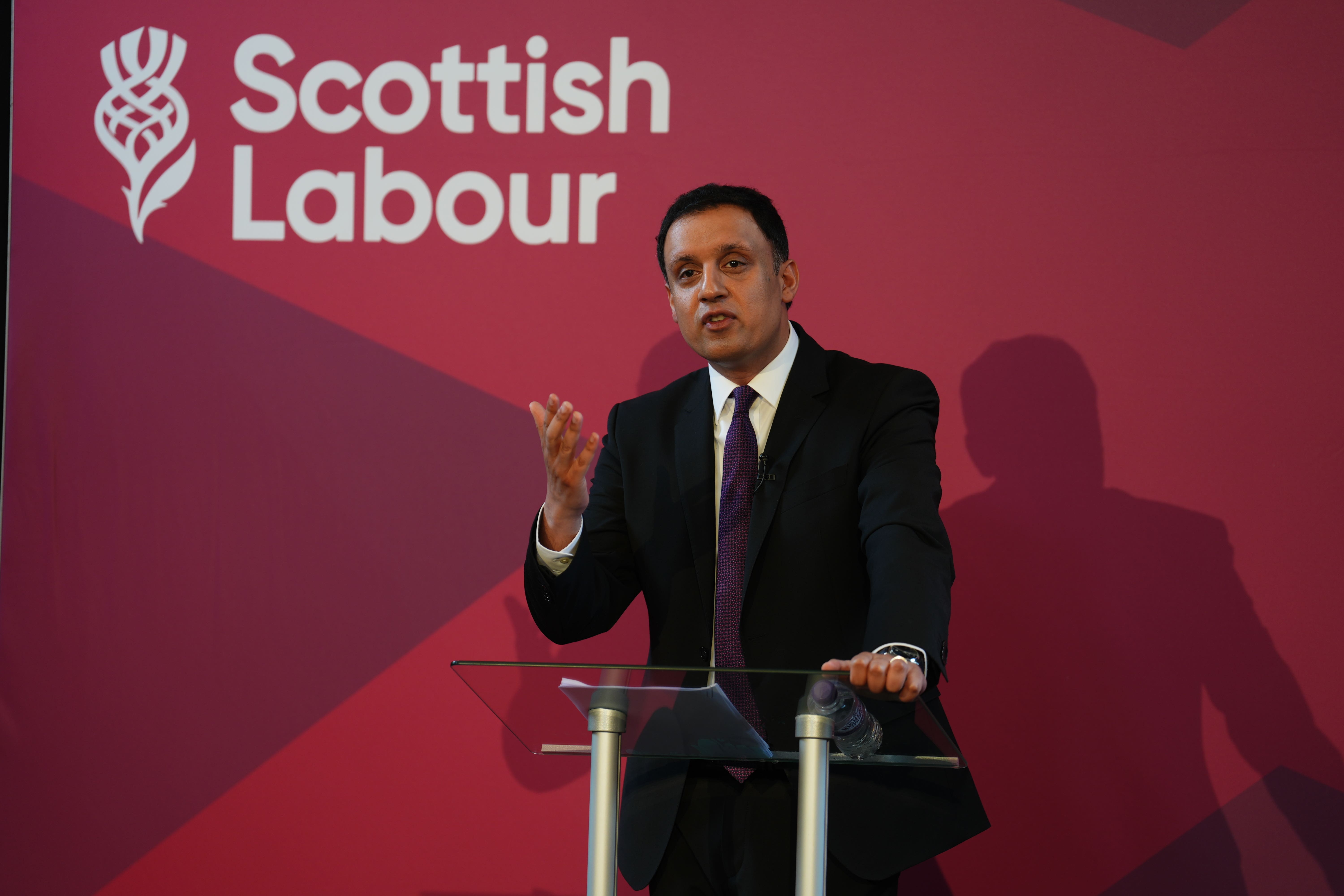 Anas Sarwar said racist attacks drive him on (Andrew Milligan/PA)