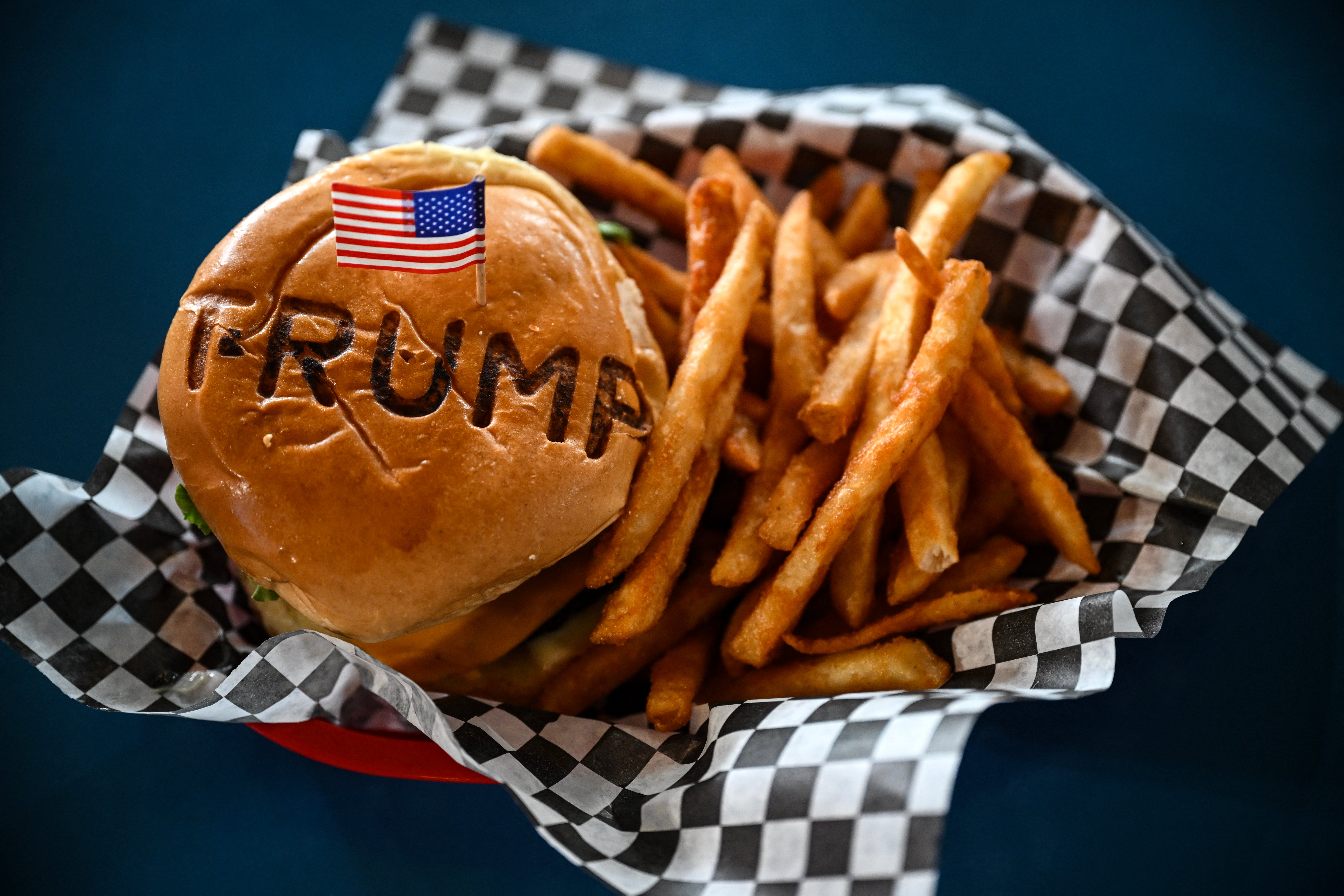 The inventor of the “Trump Burger” has been detained by Immigration and Customs Enforcement
