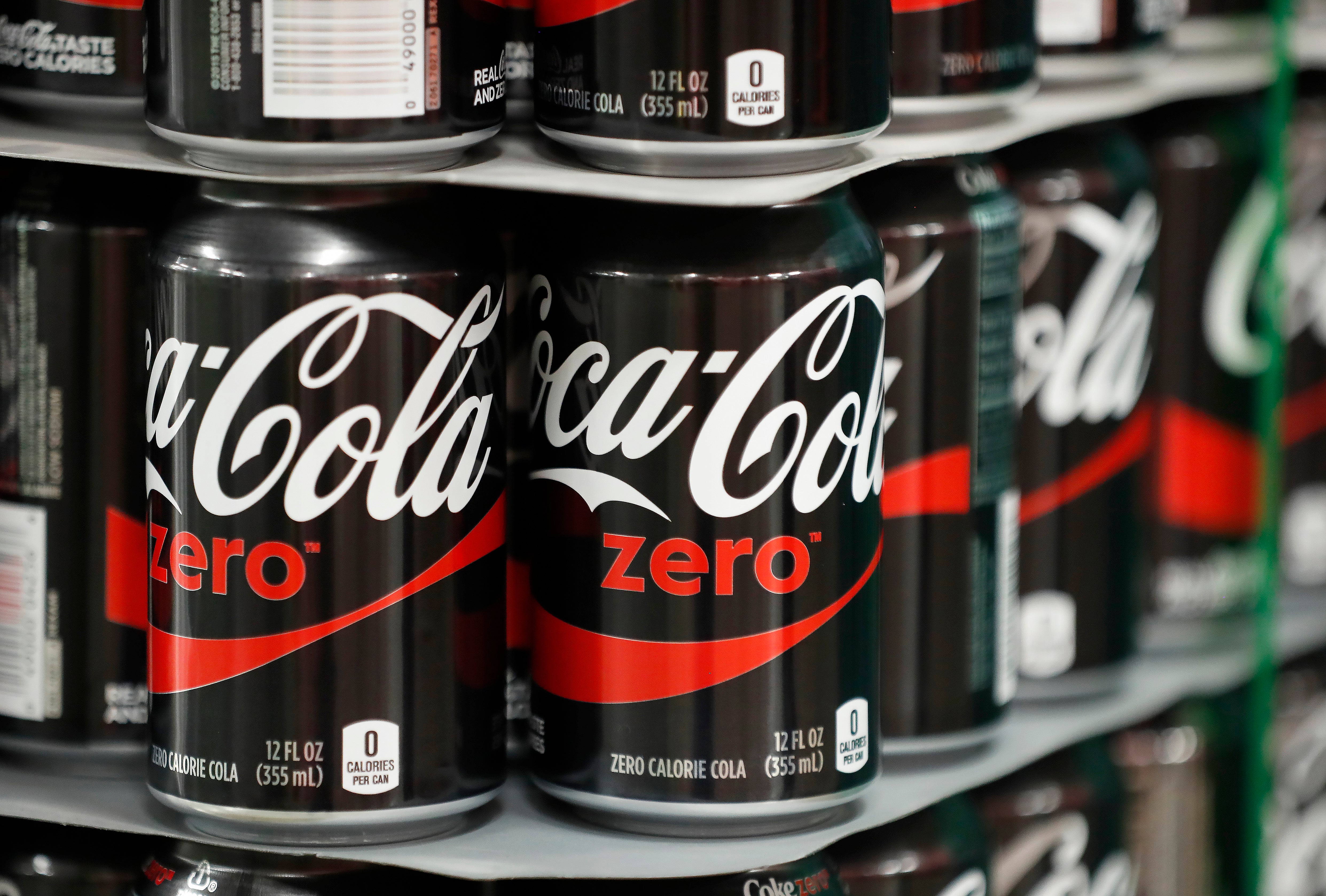 Coke Zero also contains aspartame. Many products use the sweetener, which is 200 times sweeter than sugar