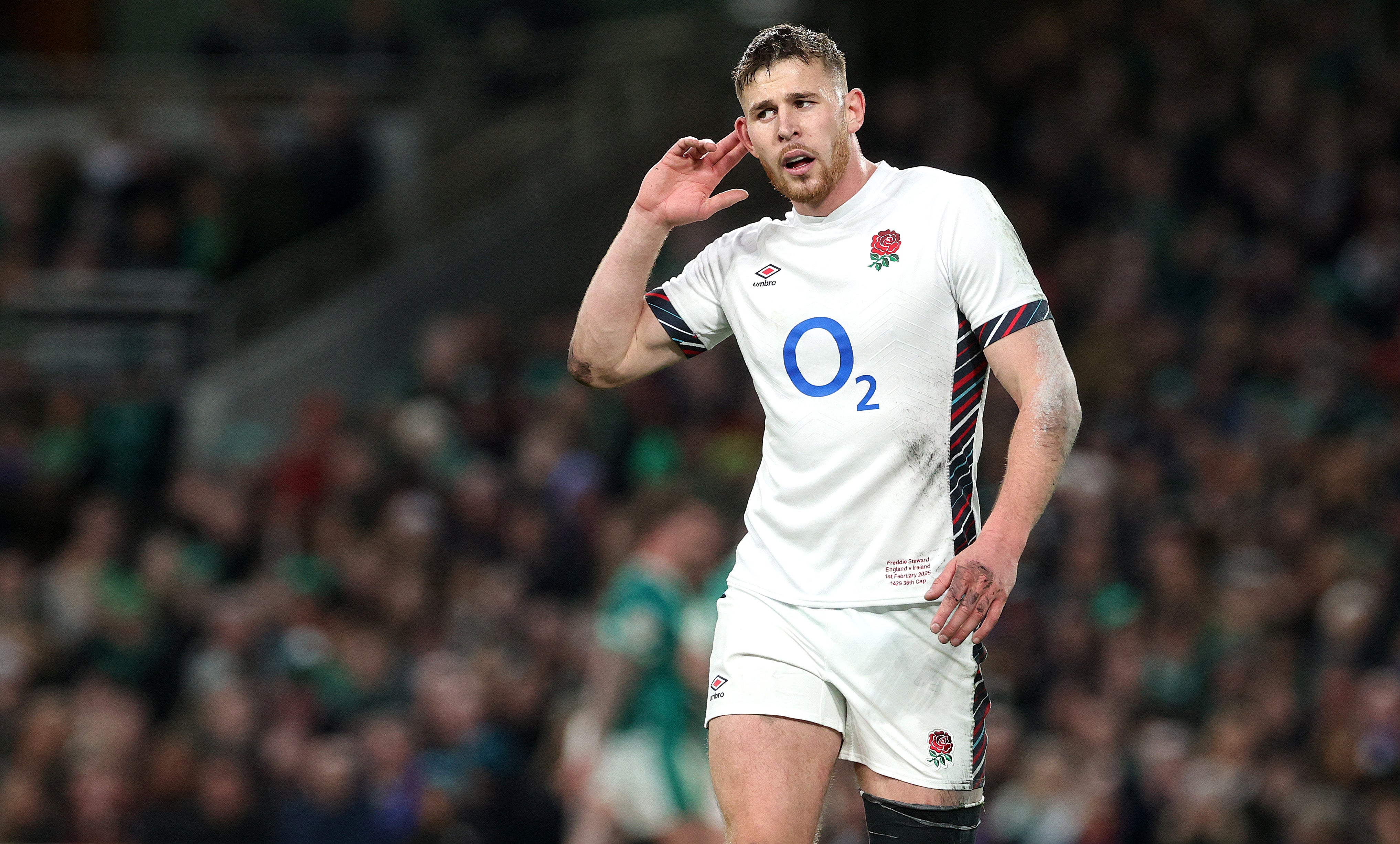 Freddie Steward is relishing a leadership role for England this summer