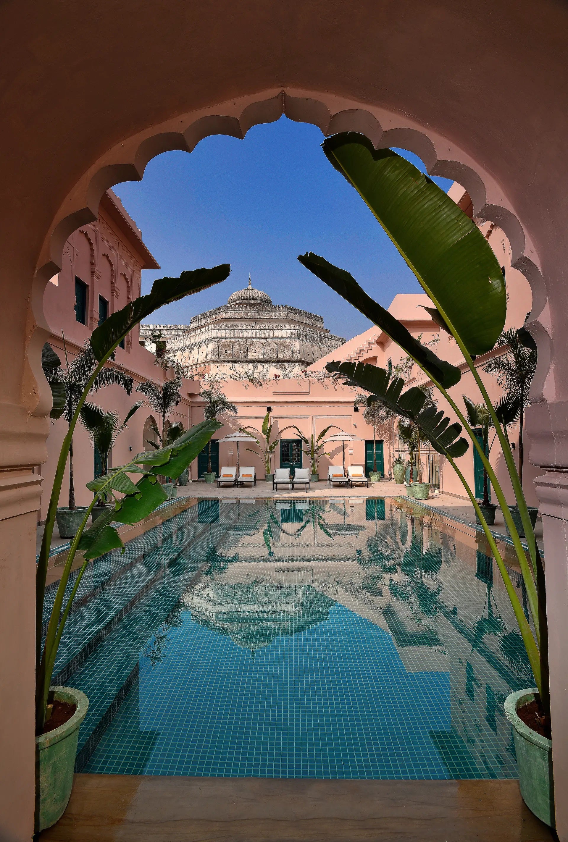 Ran Baas The Palace in Patiala flies the flag for India