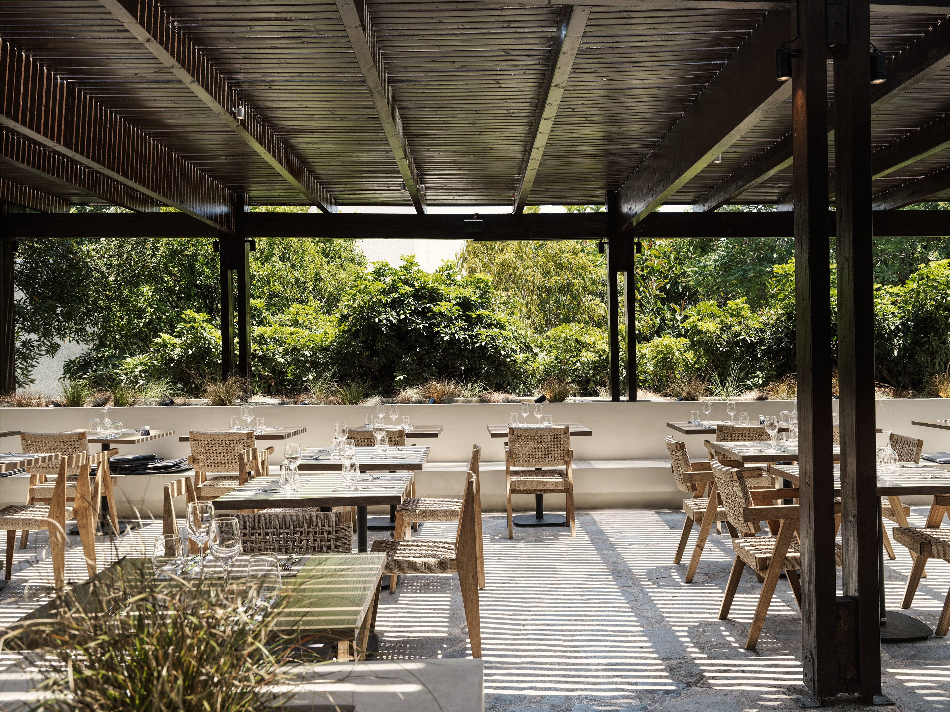 Estia, pictured, is the hotel’s main restaurant