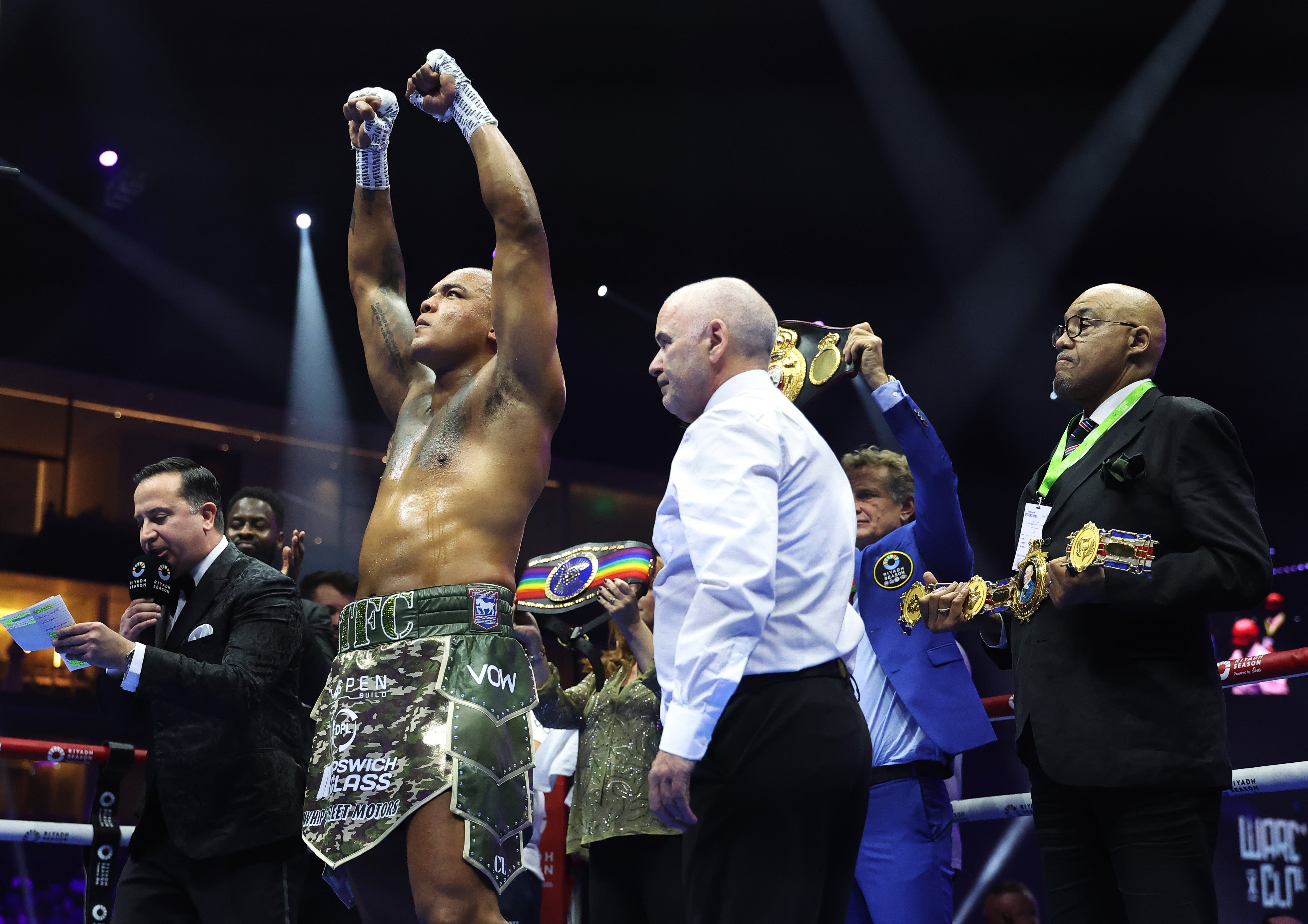 Wardley is trying to earn himself a place at the very top table of heavyweight boxing