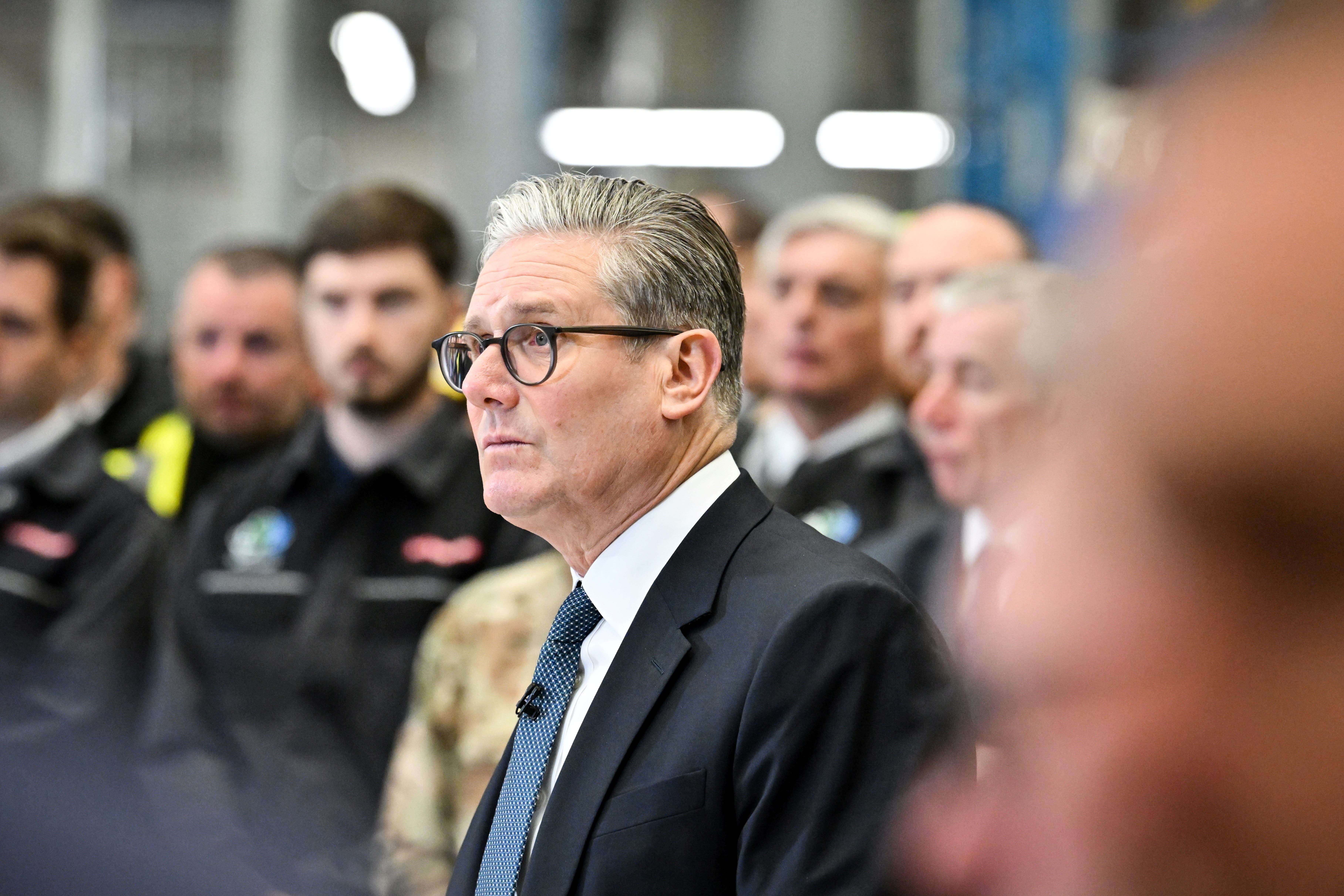 Sir Keir Starmer discussed a Scottish independence referendum (Andy Buchanan/PA)