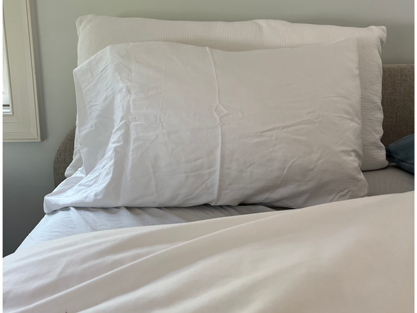 For hotel-level luxury, these sheets ticked all of the boxes (Brigitt Earley/The Independent)