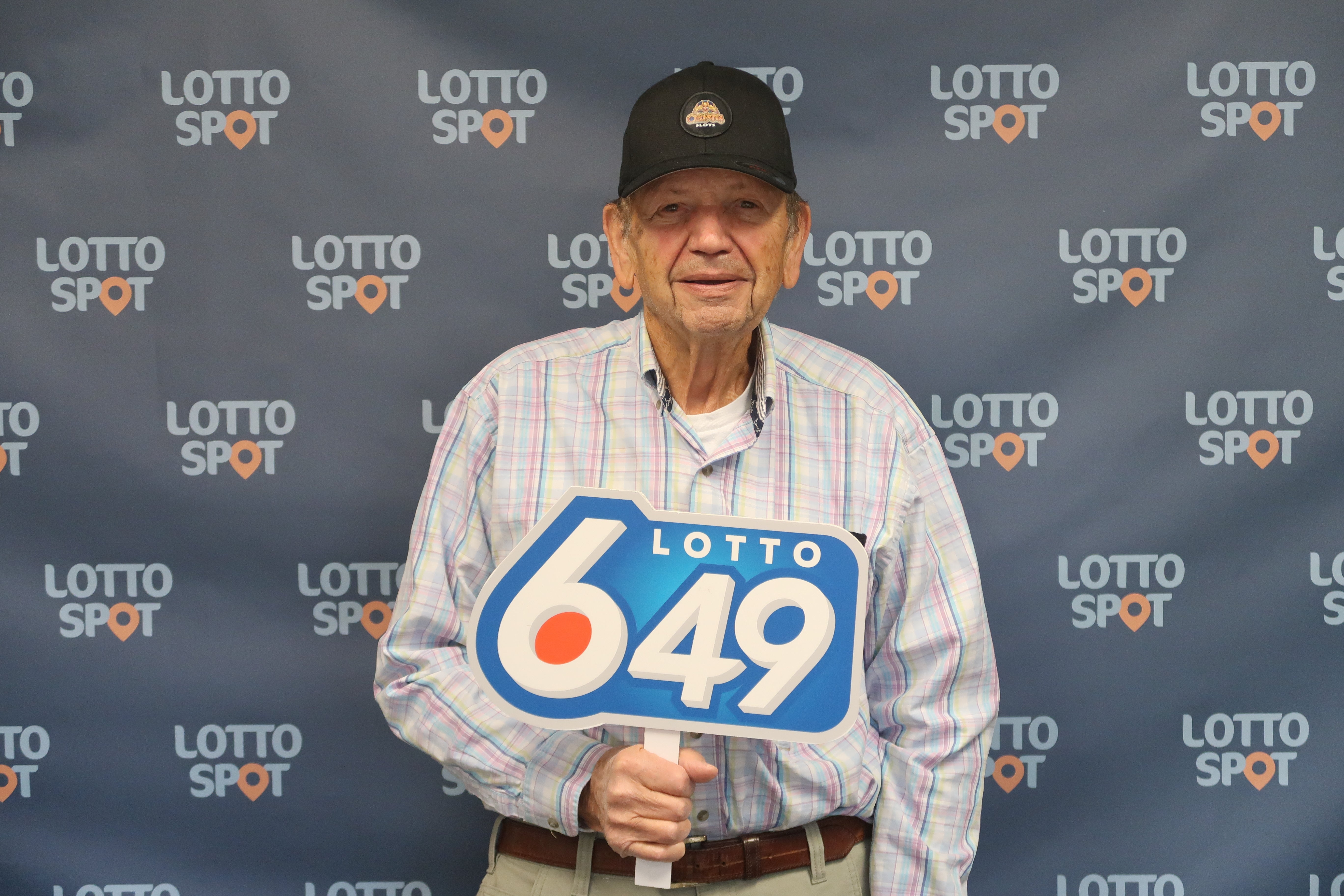 David Serkin shown celebrating his fourth lottery win in the past 13 years this week