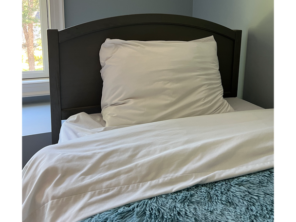 This set is surprisingly soft and breathable (Brigitt Earley/The Independent)