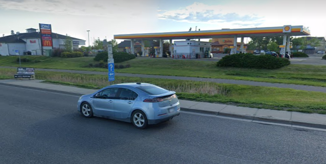Serkin bought his ticket here at the Shell station on Fairway Plaza Road in Lethbridge