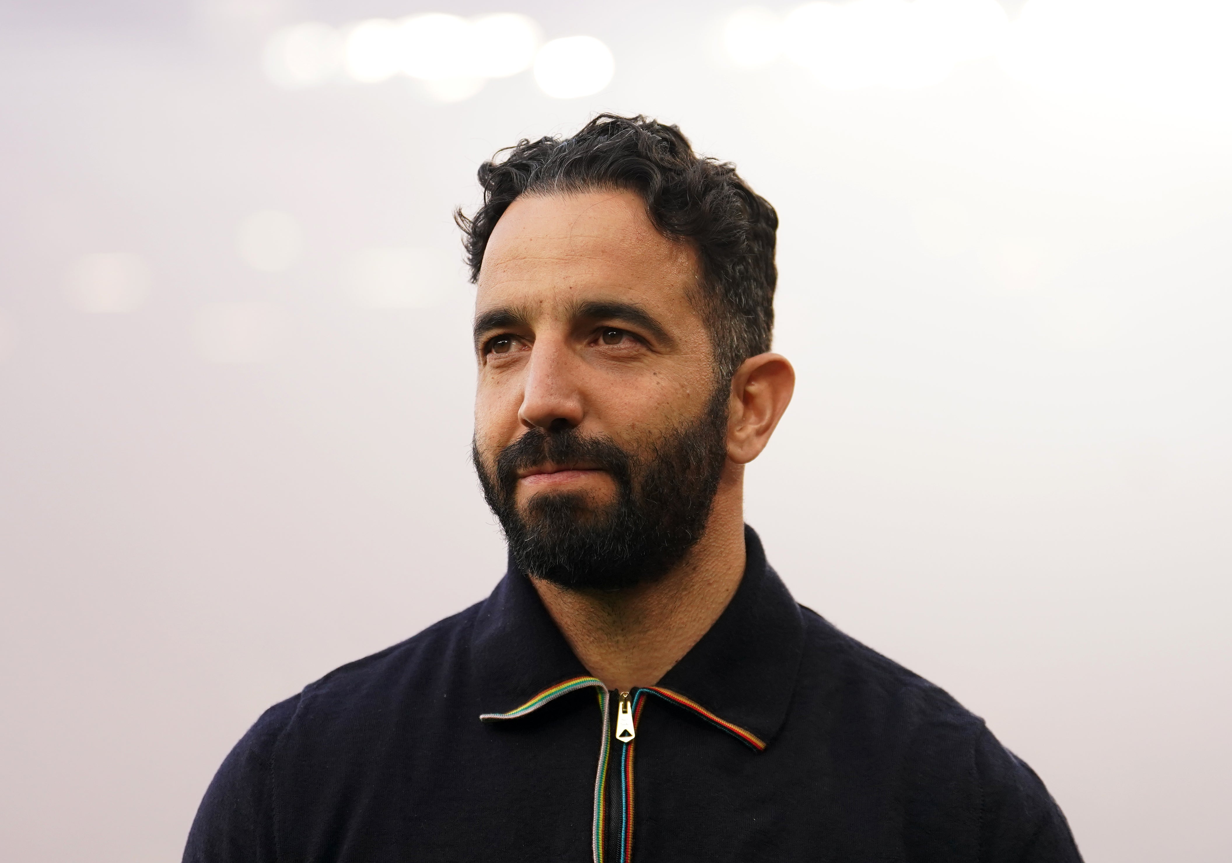 Ruben Amorim is hoping to rebuild the United side (Martin Rickett/PA)