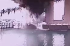 Ukraine hits Putin’s bridge to Crimea with underwater bomb attack