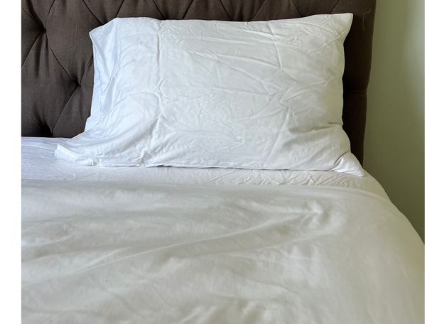 Naturally hypoallergenic, these sheets had a silk-like feel (Brigitt Earley/The Independent)