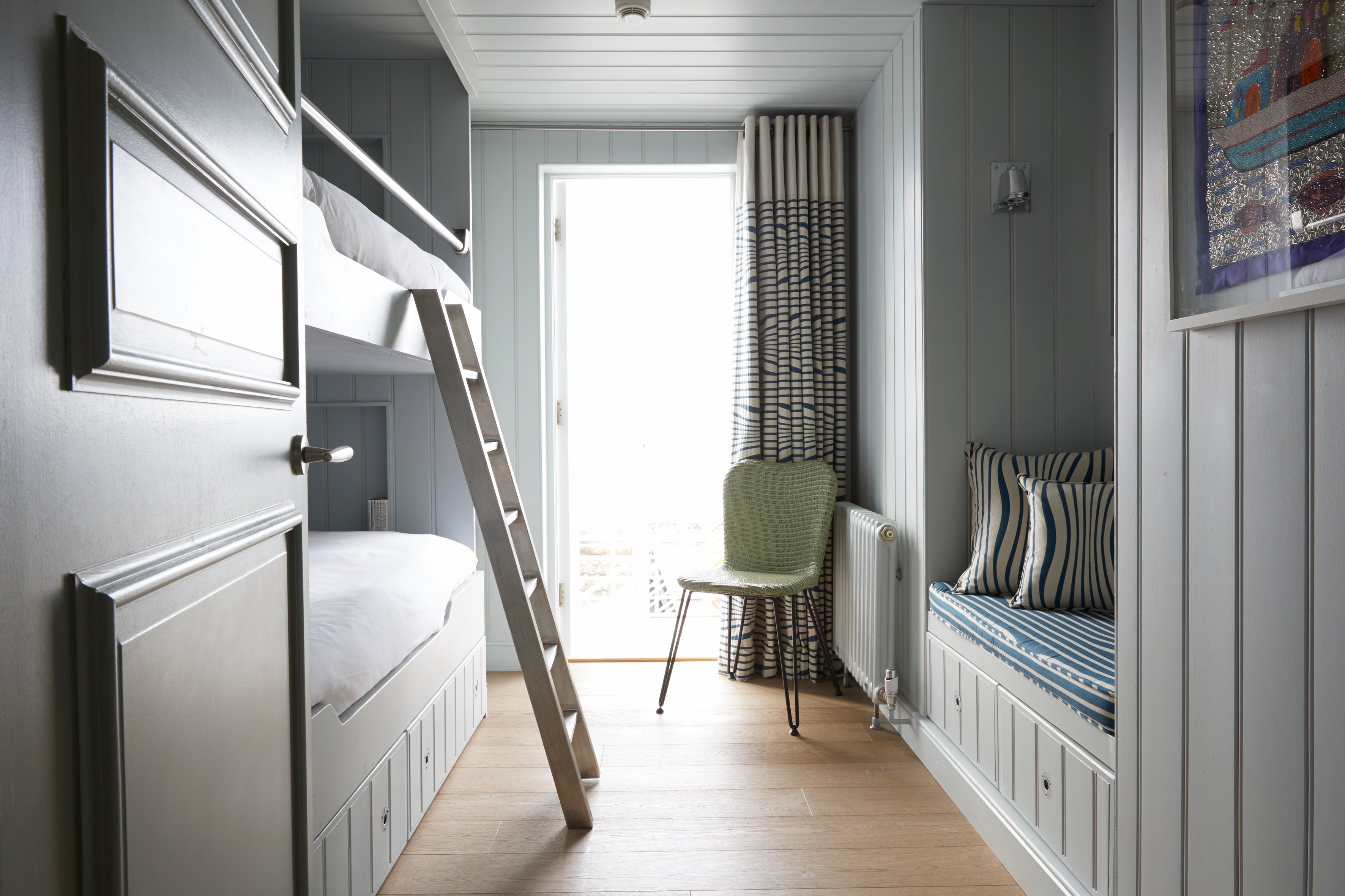 Family suites and children’s playrooms can be found at Hotel Tresanton