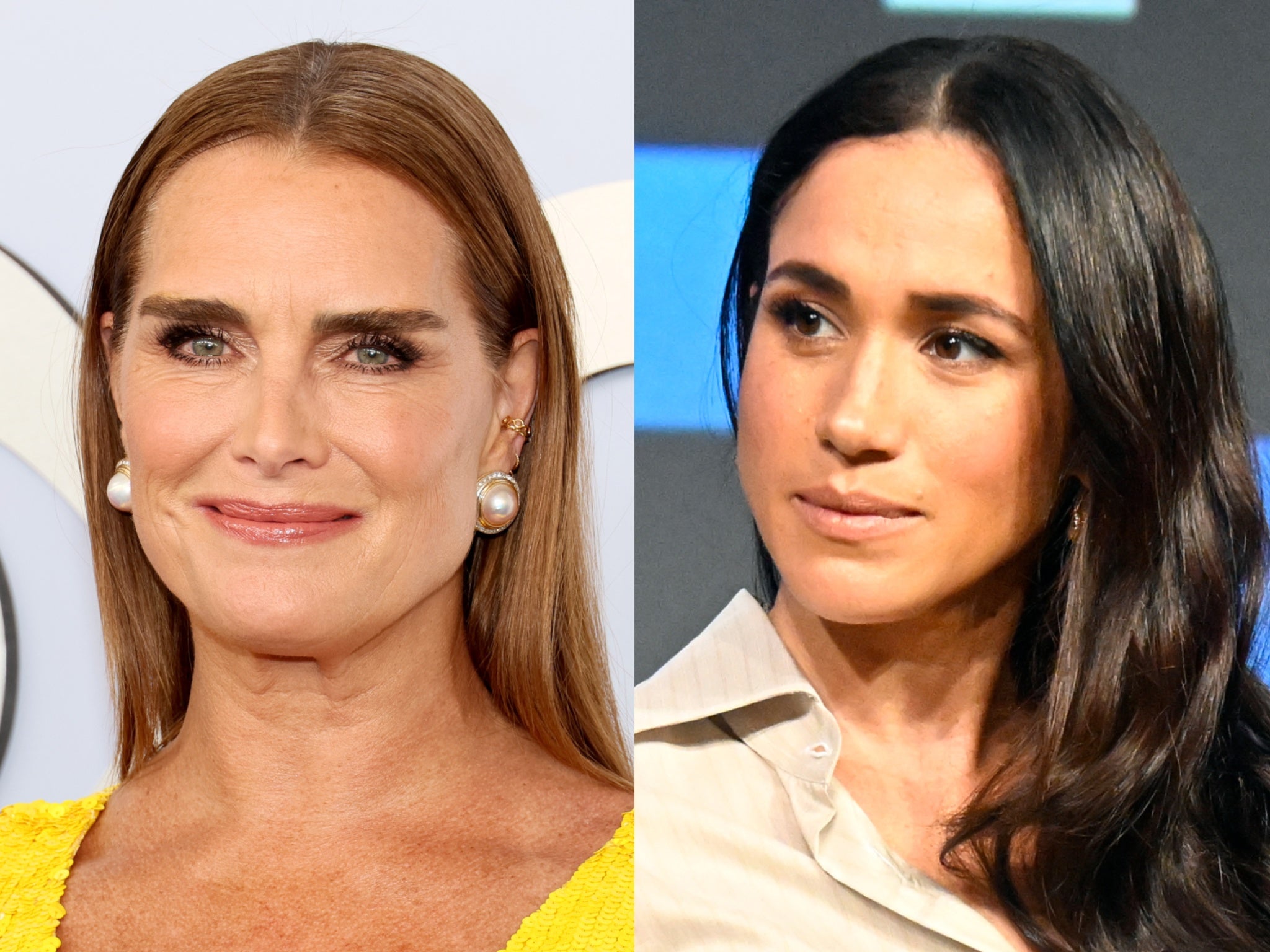 Brooke Shields calls Meghan Markle ‘too precious’ after awkward interaction