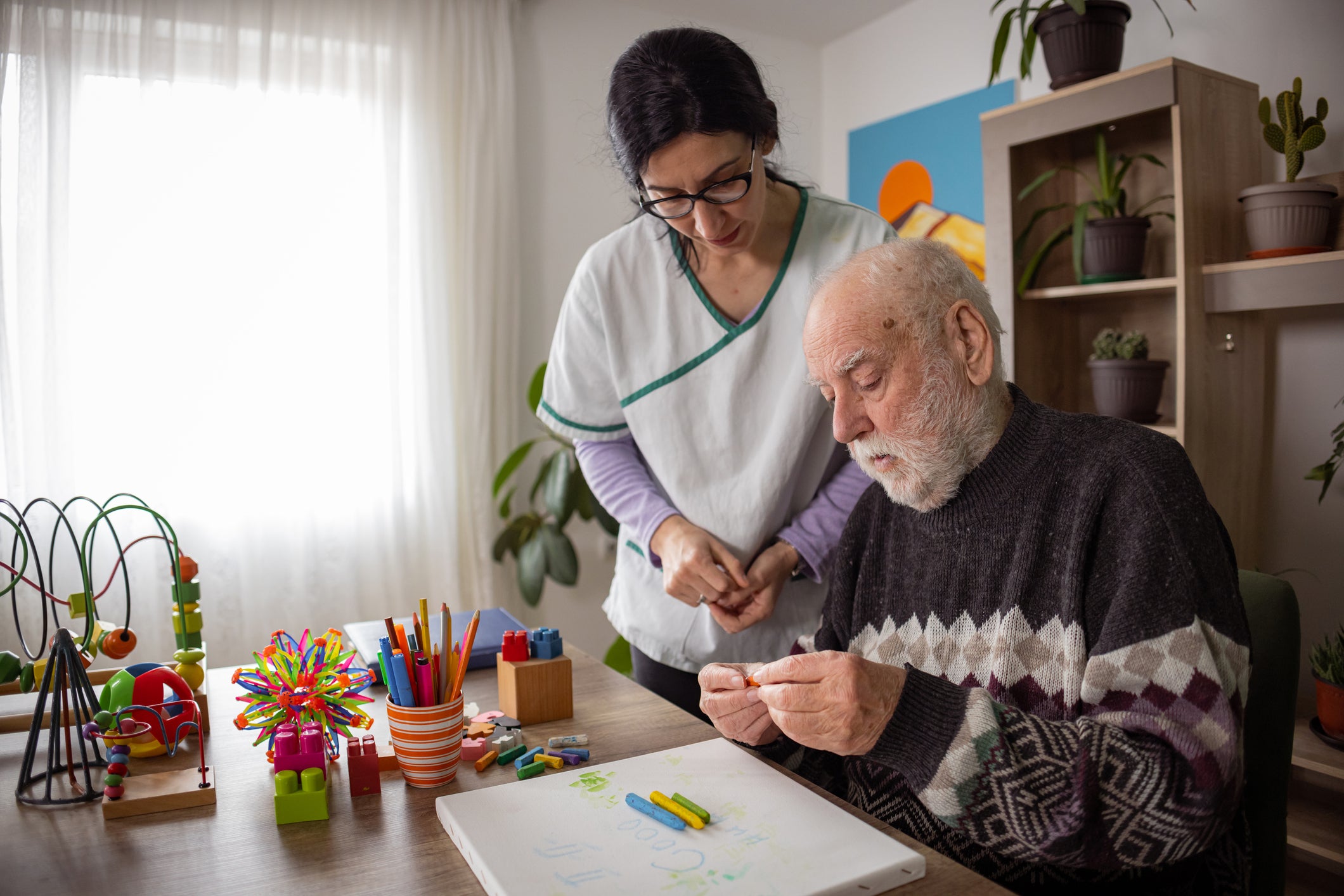 There’s a lot of links between Alzheimer’s and mood and behaviour changes