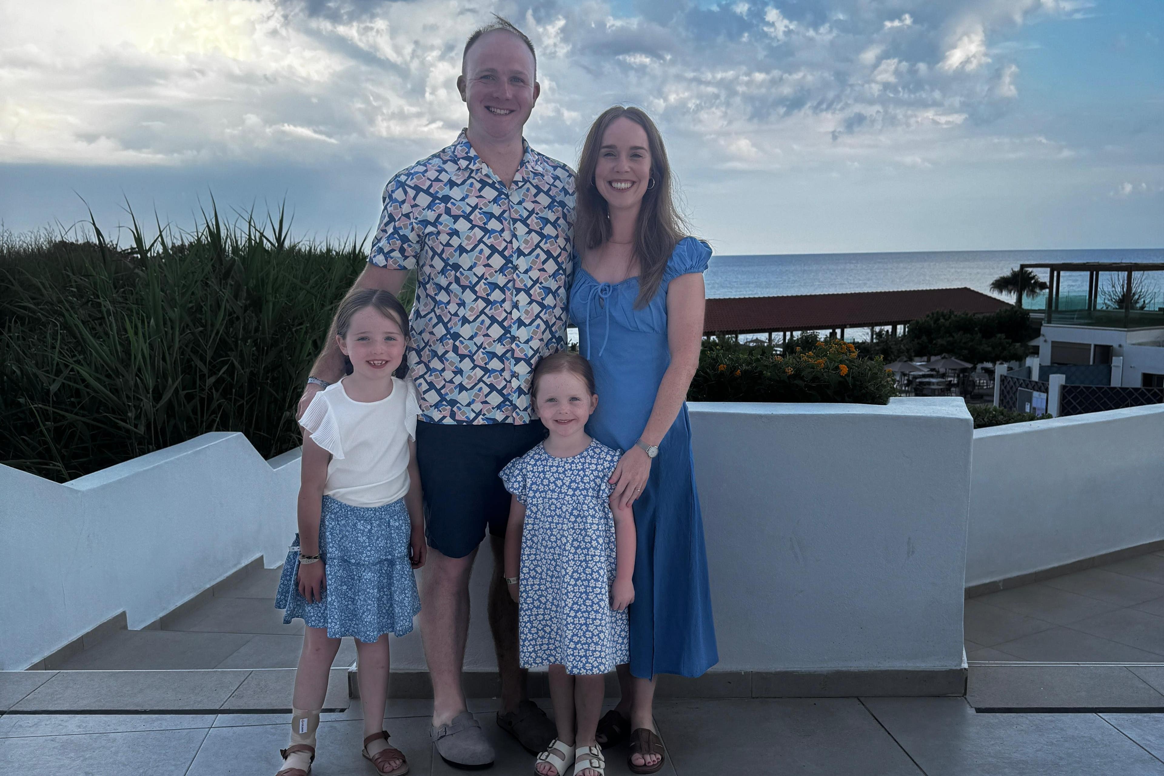 Matthew McCormick is currently on holiday in Rhodes (Matthew McCormick/PA)