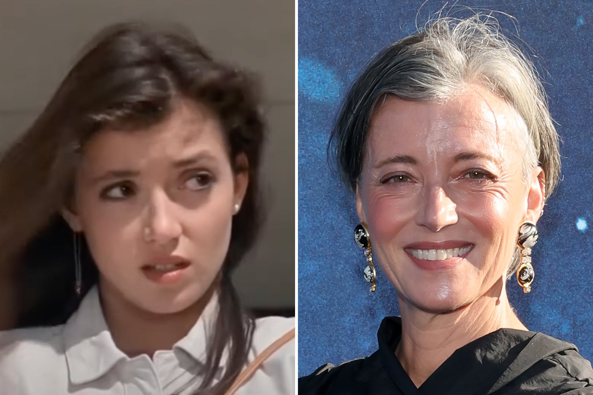 Mia Sara was 17 (left) when she played Sloane Peterson in John Hughes’s 1986 teen classic ‘Ferris Bueller's Day Off’