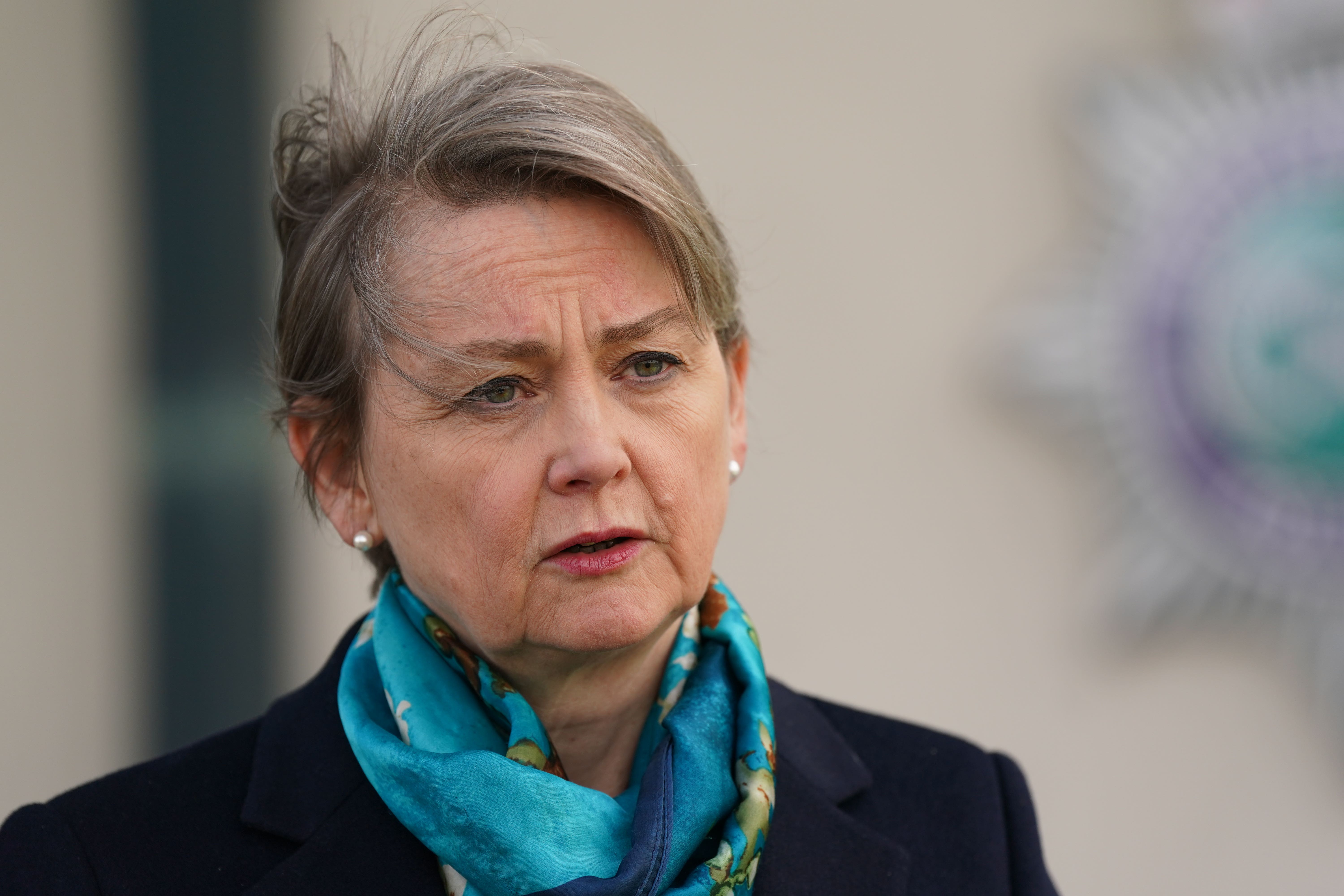 Home secretary Yvette Cooper (Jacob King/PA)