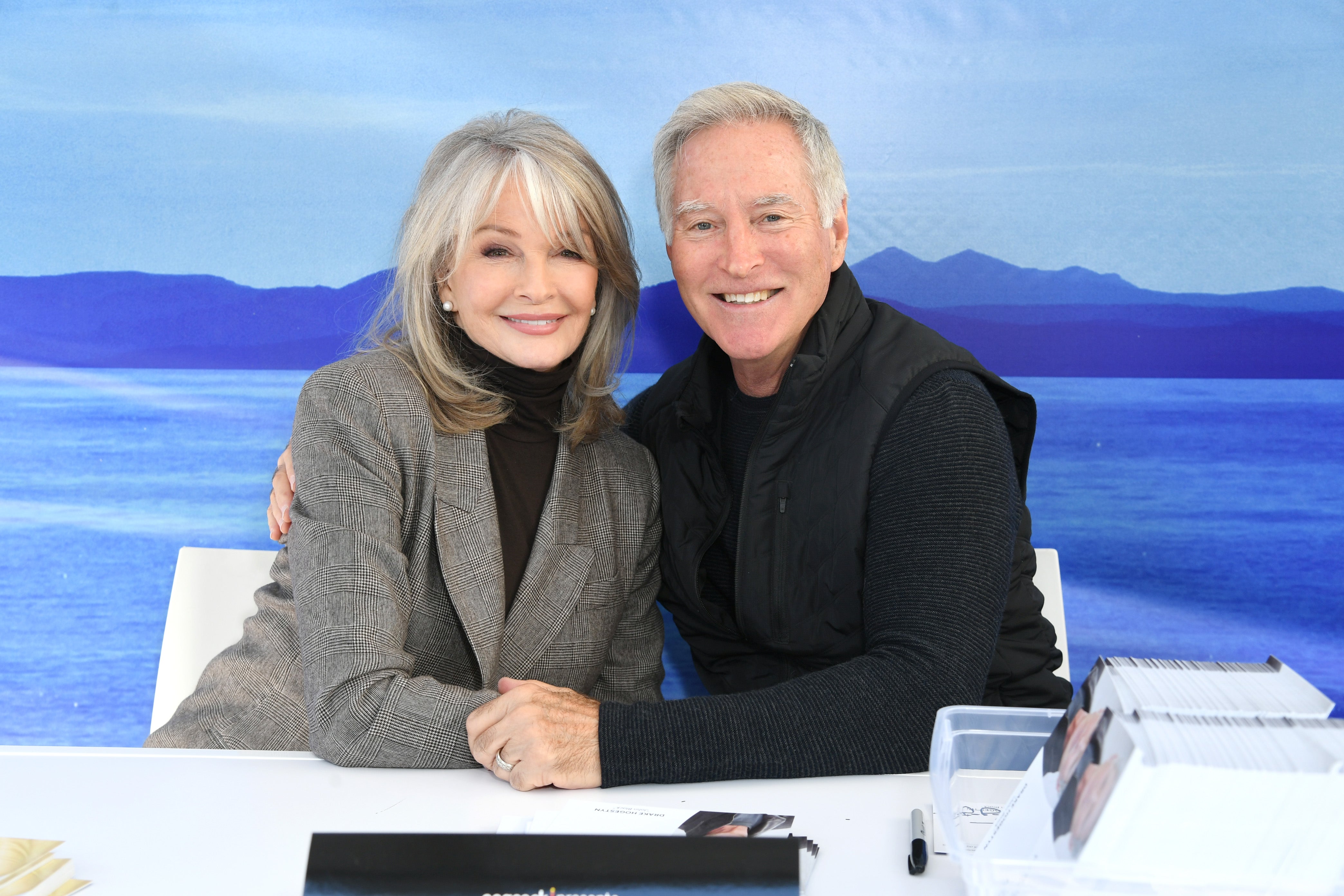 Deidre Hall and Drake Hogestyn (pictured in 2022) co-starred as husband and wife John and Marlena on 'Days of our Lives' for several decades