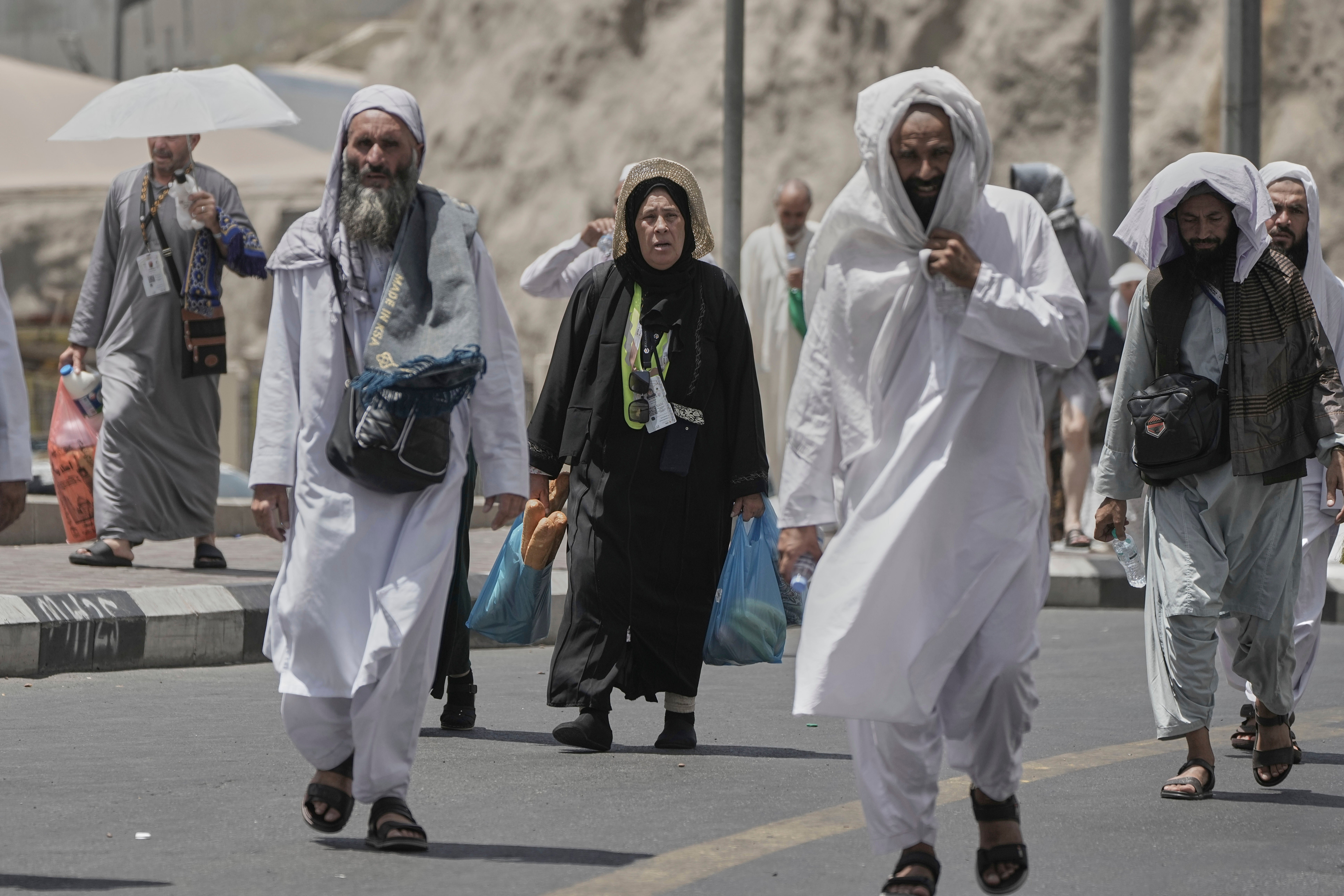APTOPIX Saudi Arabia Hajj