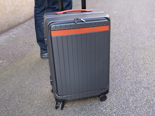 Carl Friedrik testing best cabin bags review indybest