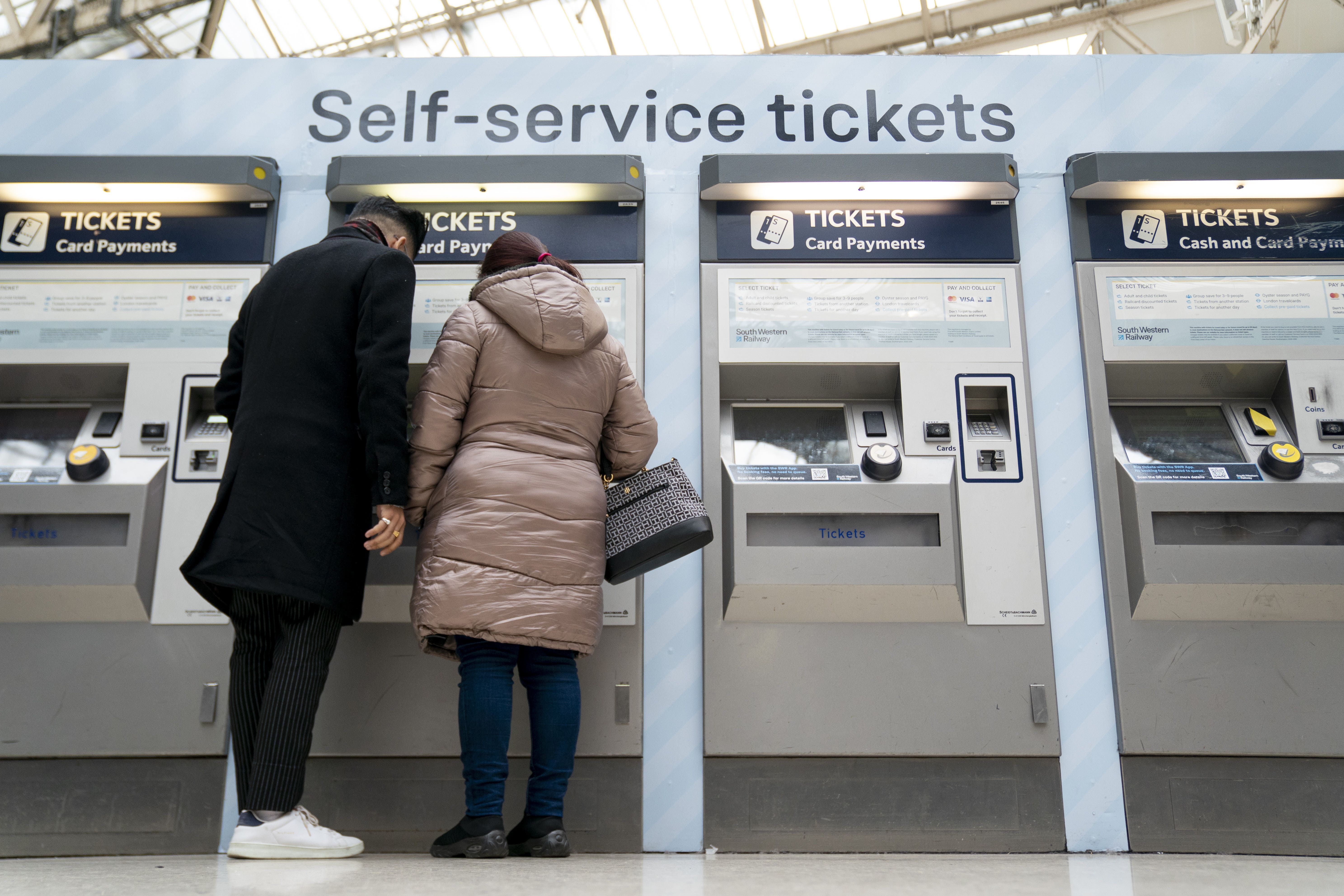 Train operators are taking ‘disproportionate action’ against passengers who do not hold a valid ticket, according to an inquiry which criticised Britain’s ‘complex’ fares system (Kirsty O’Connor/PA)