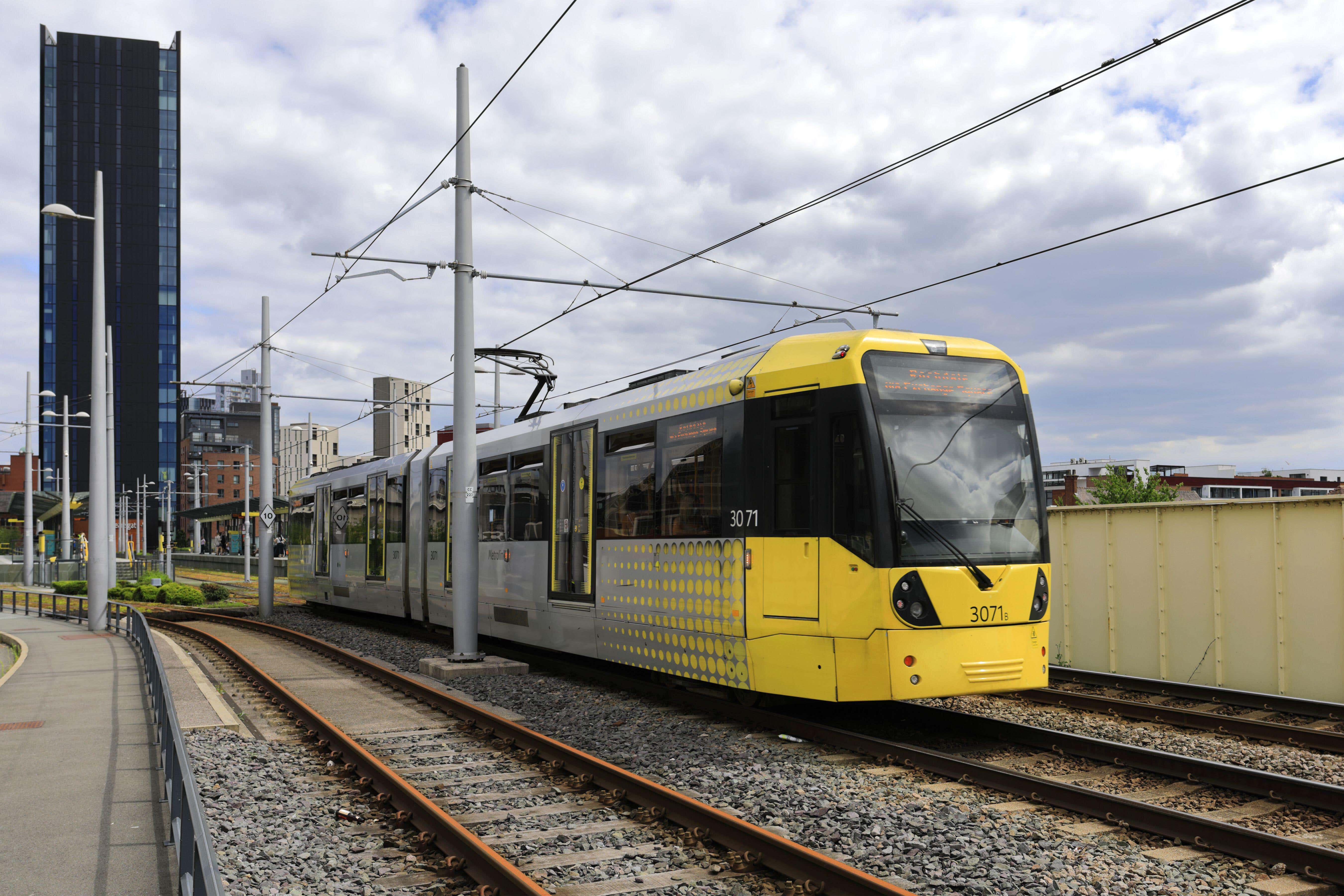 Public transport projects across the North and Midlands are to be backed by the Treasury as part of a £15.6 billion package for mayoral authorities (Alamy/PA)