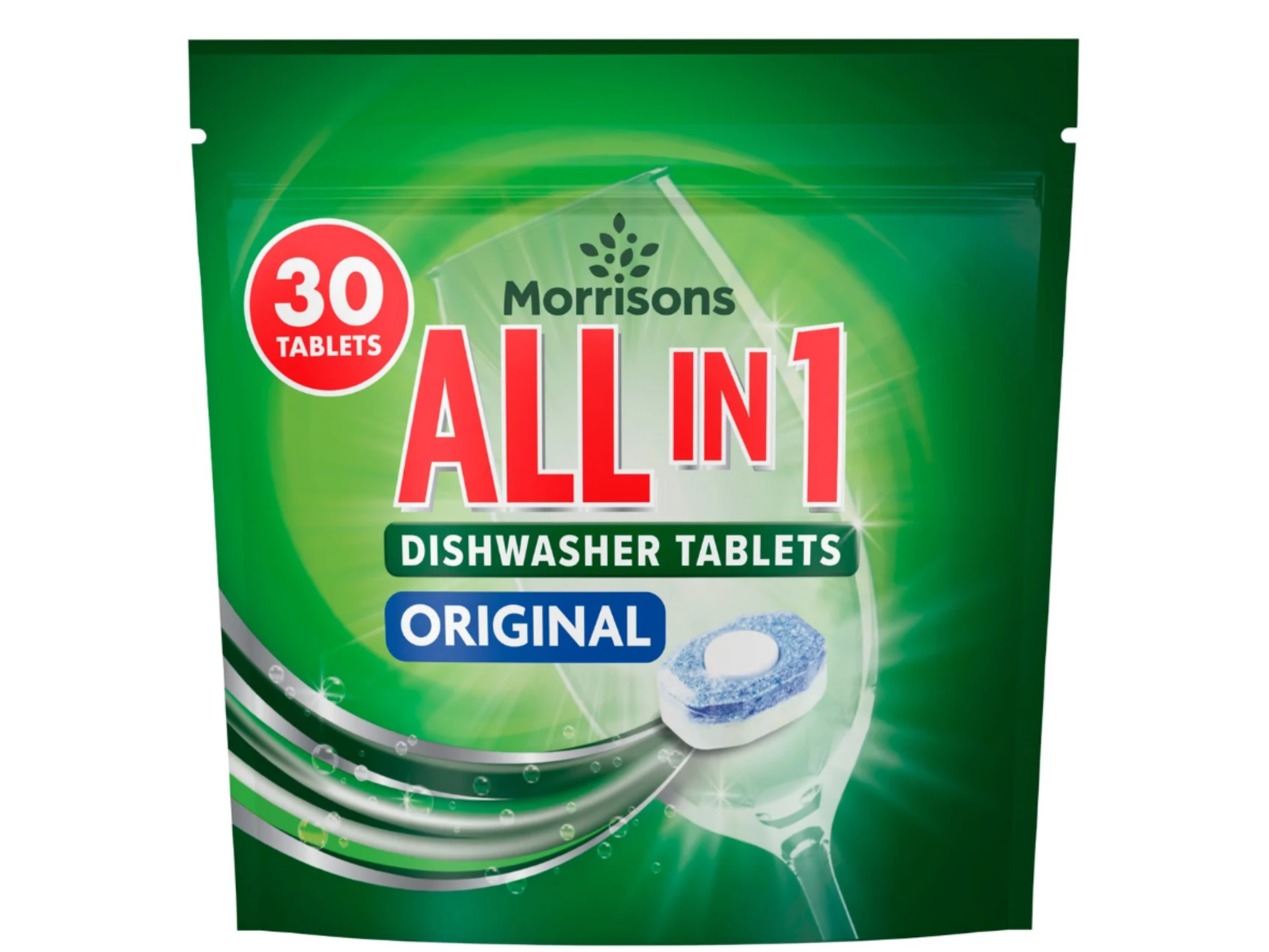 Morrisons all-in-one dishwasher tablets