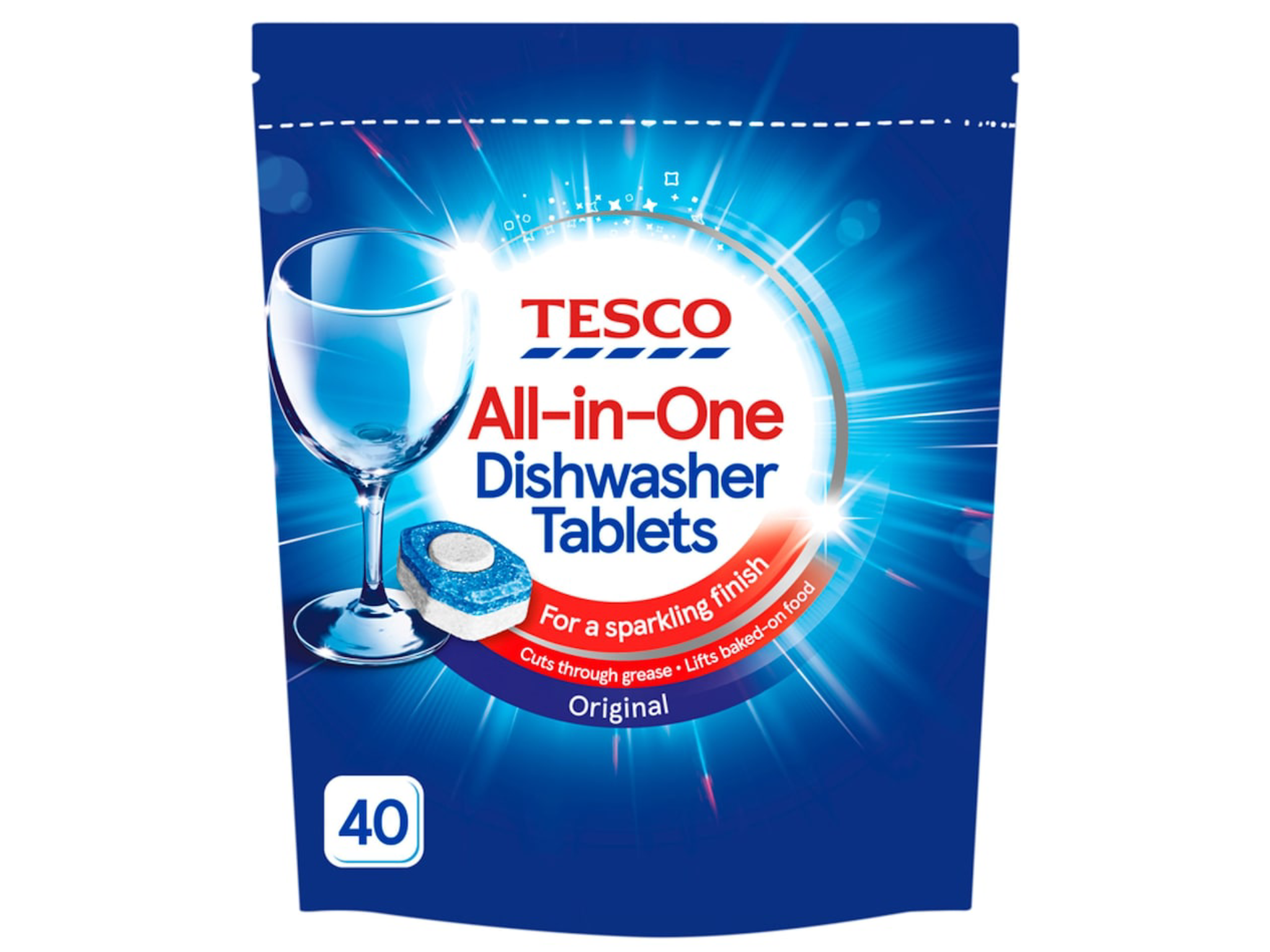 Tesco all-in-one dishwasher tablets
